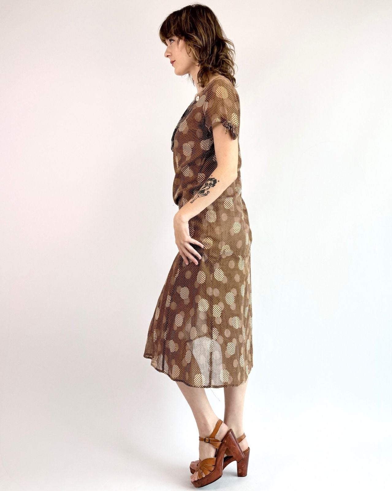 1920s Afternoon Cafe Viole Dress