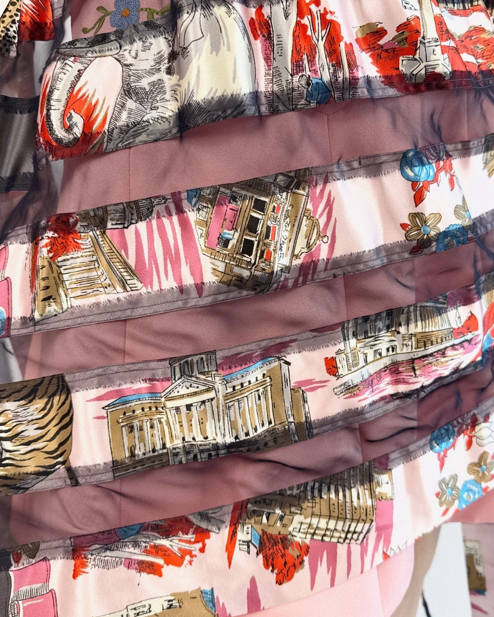 Sacai Season of Adventure Striped Ribbon Tunic