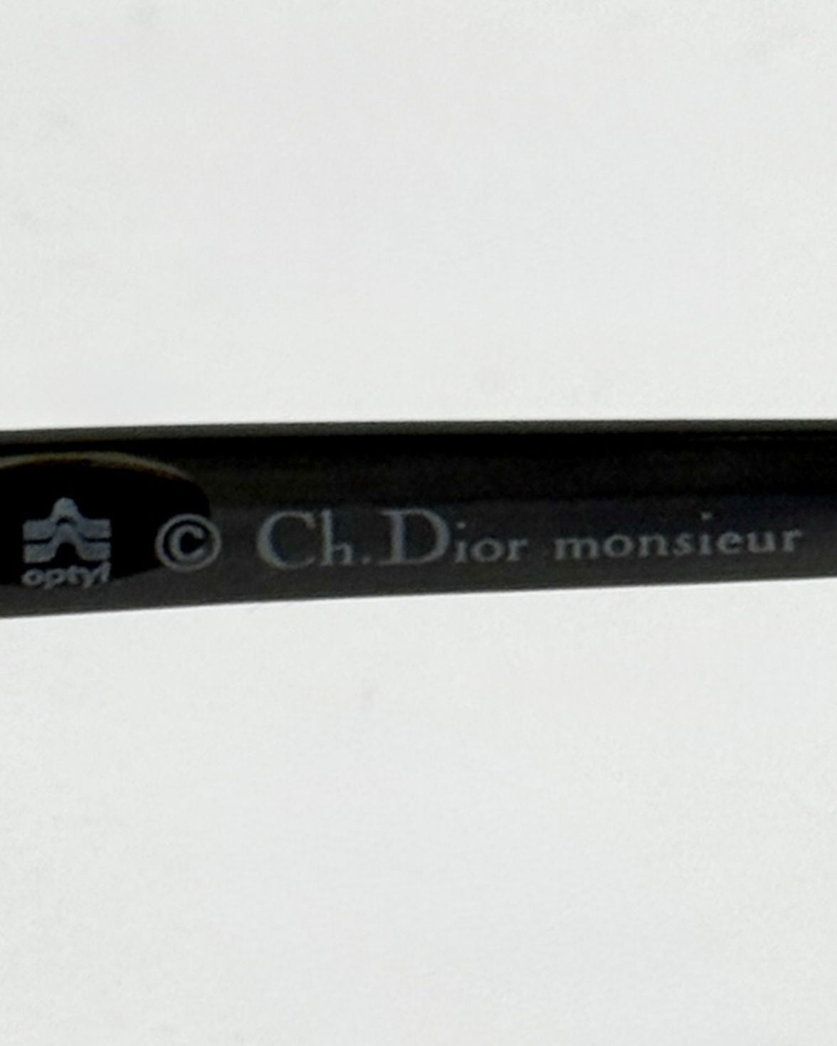 Christian Dior Silver Bar Aviator Sunglasses