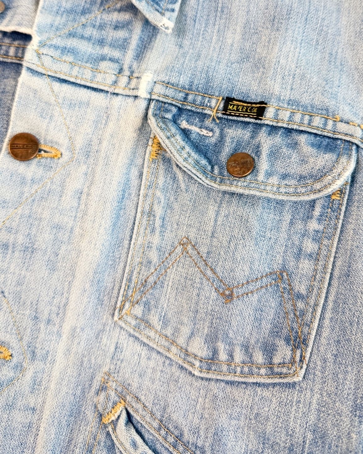 Light Denim Maverick Jacket