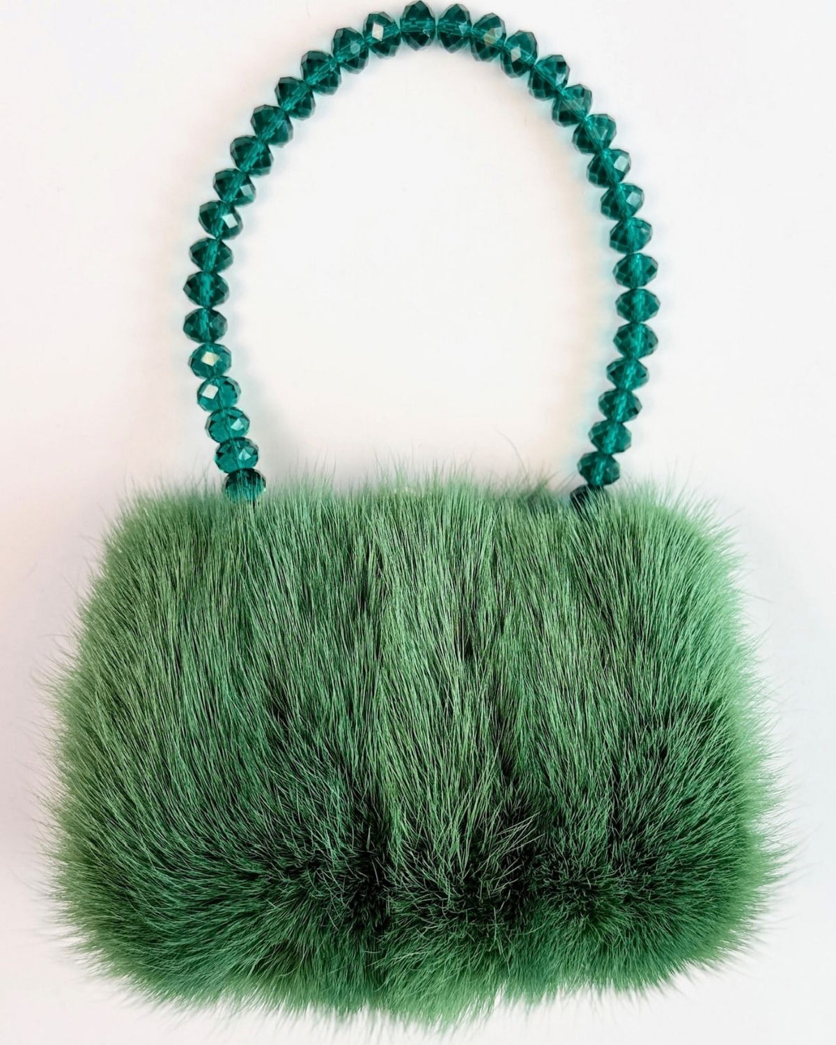 Mini Mink Green Purse