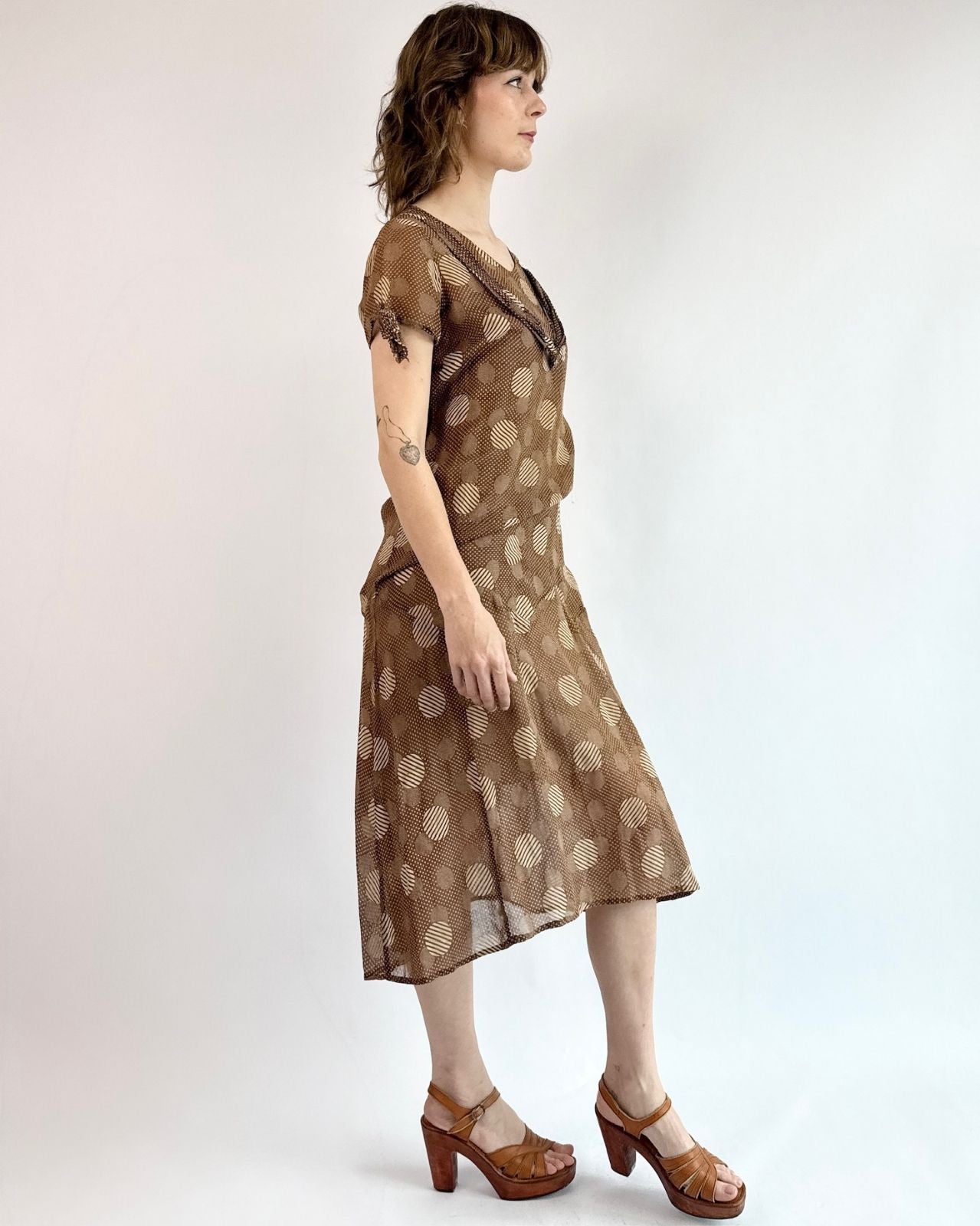 1920s Afternoon Cafe Viole Dress