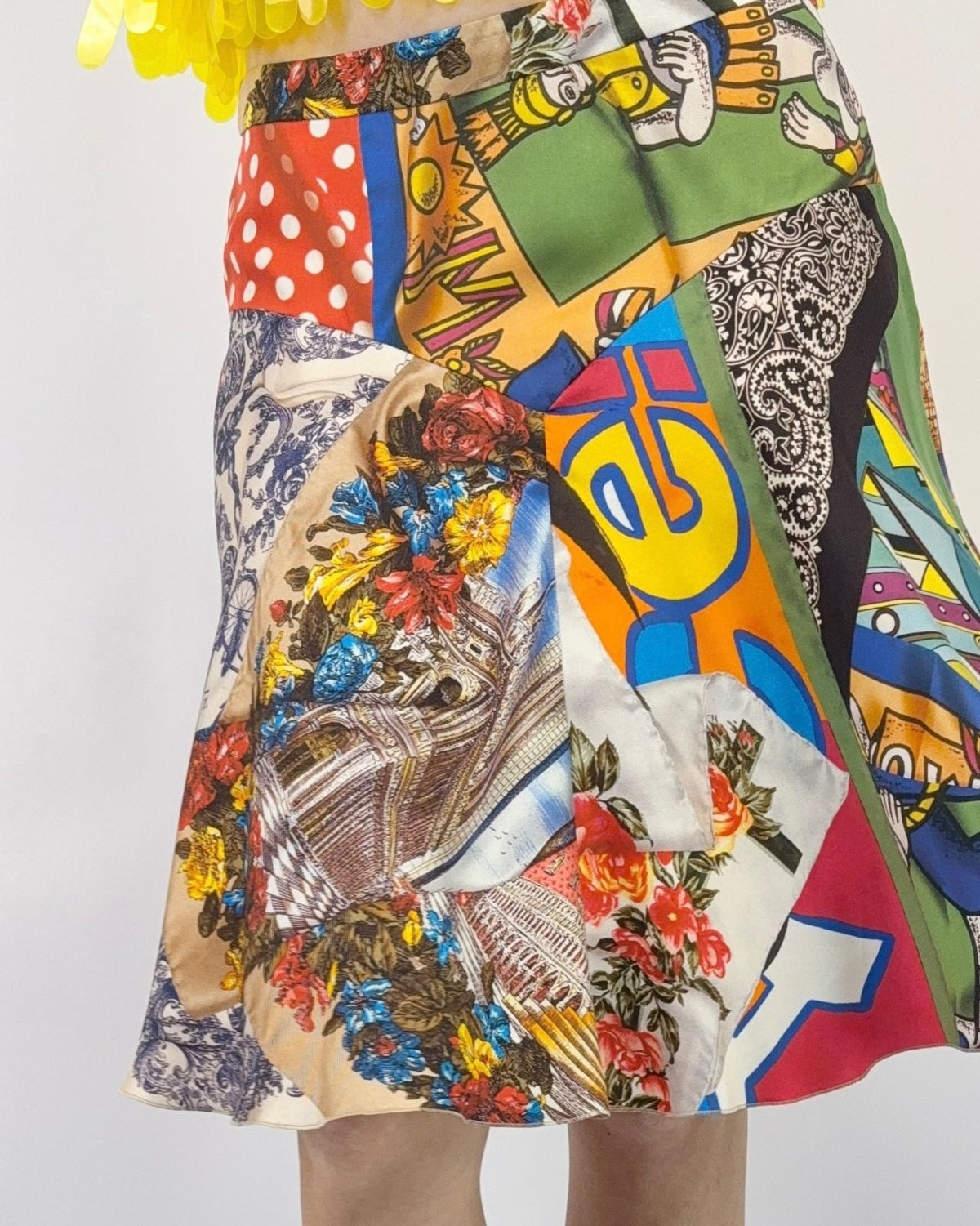 Moschino Iconic Journeys Skirt