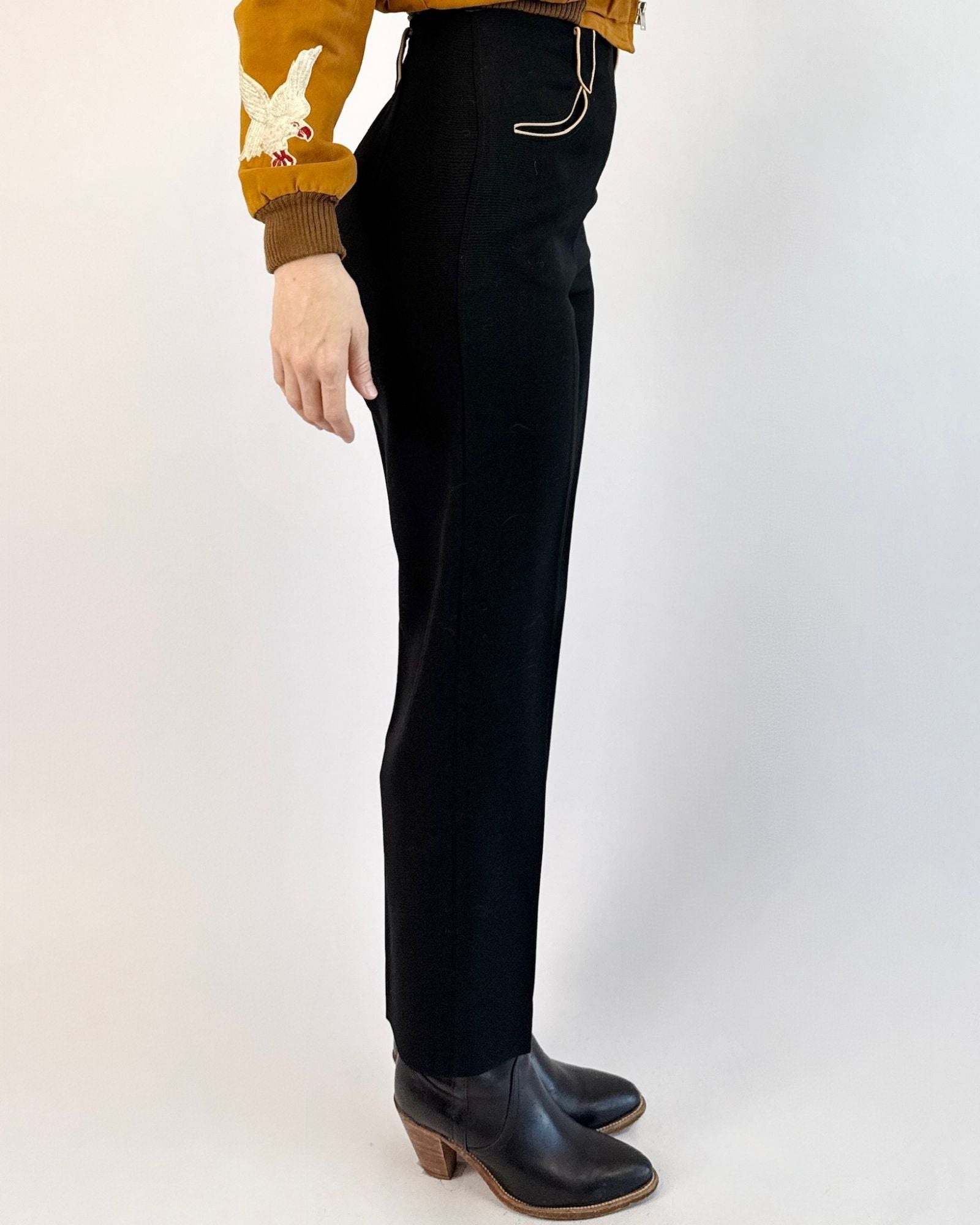 1950s Spaghetti Western Zip Pants