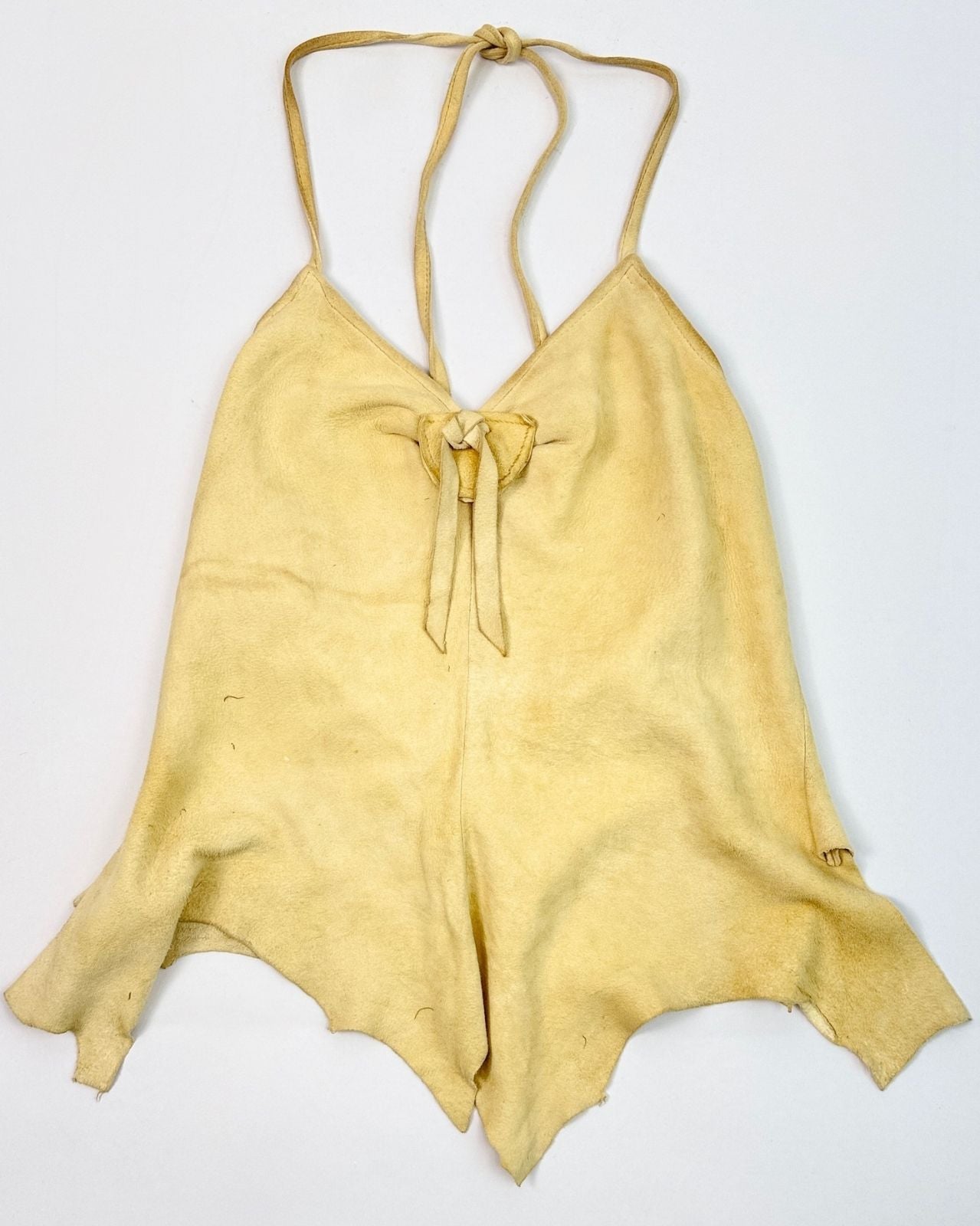 Buckskin Suede Halter Top