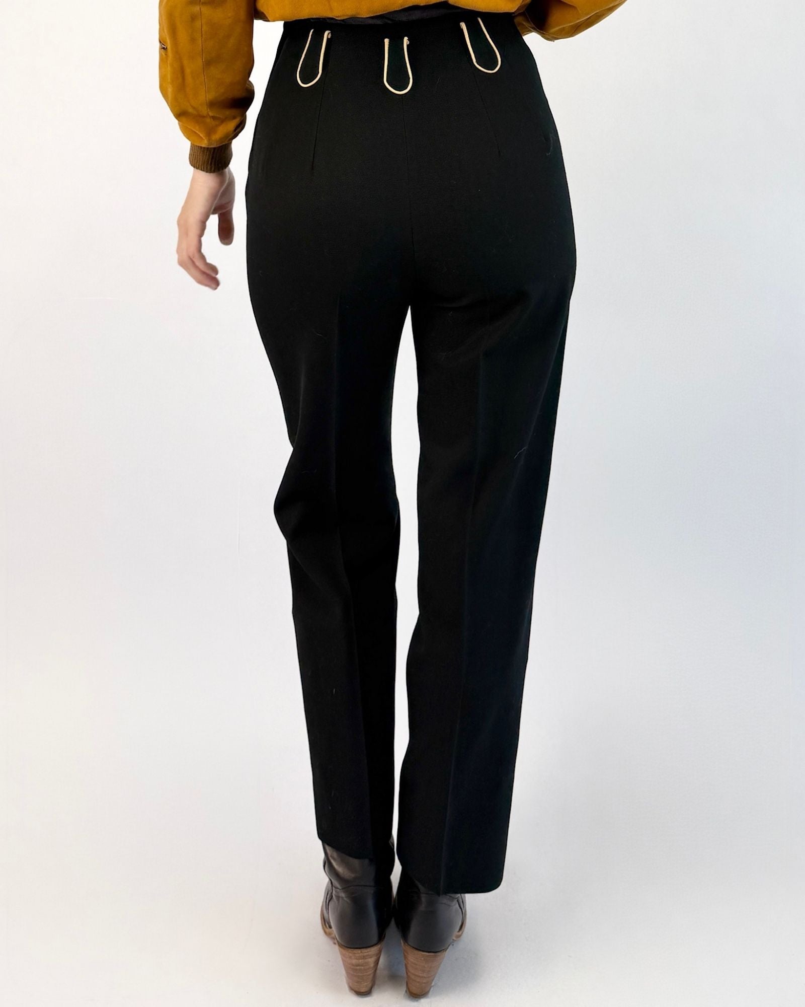 1950s Spaghetti Western Zip Pants