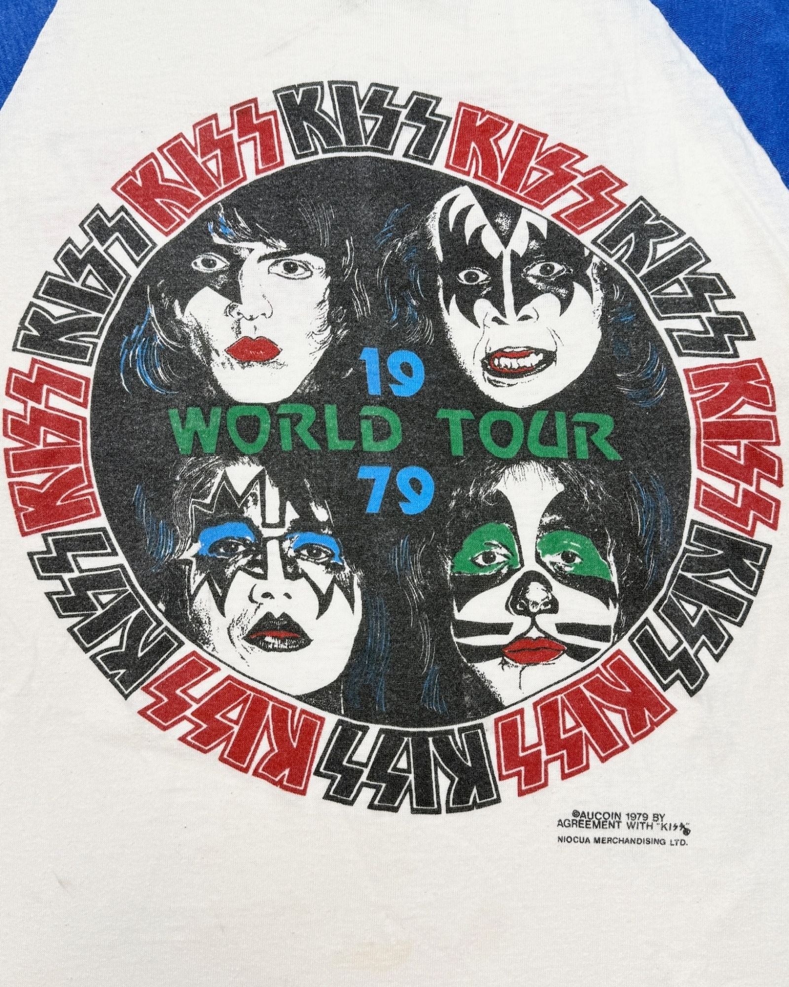 KISS 1979 Raglan Tee