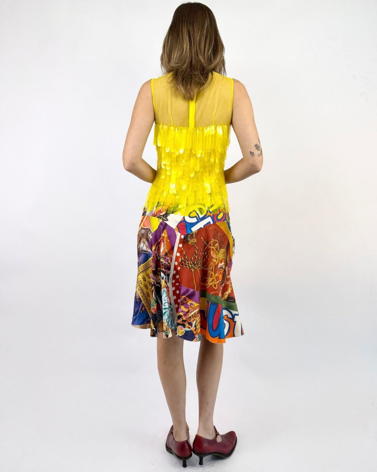 Moschino Iconic Journeys Skirt