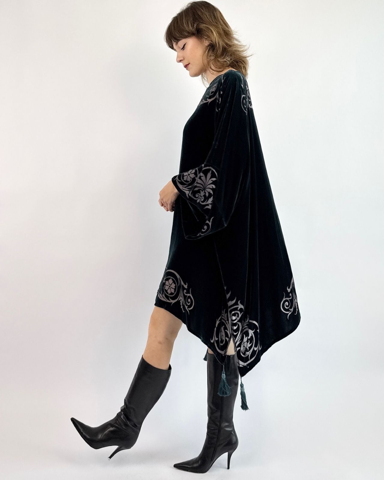 Constance West Lady Wading Burnout Caftan