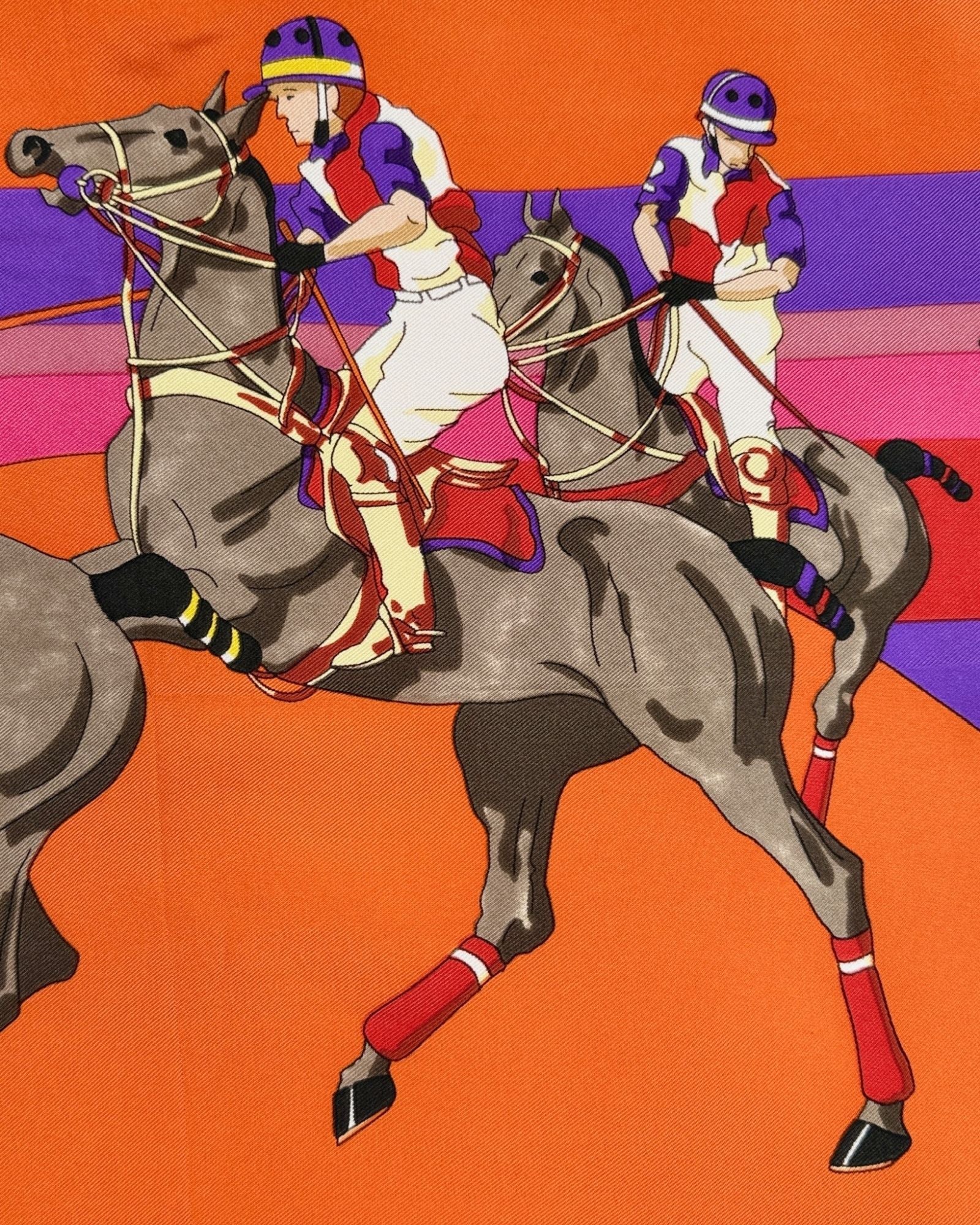Hermès Equestrian Silk Pillowcase