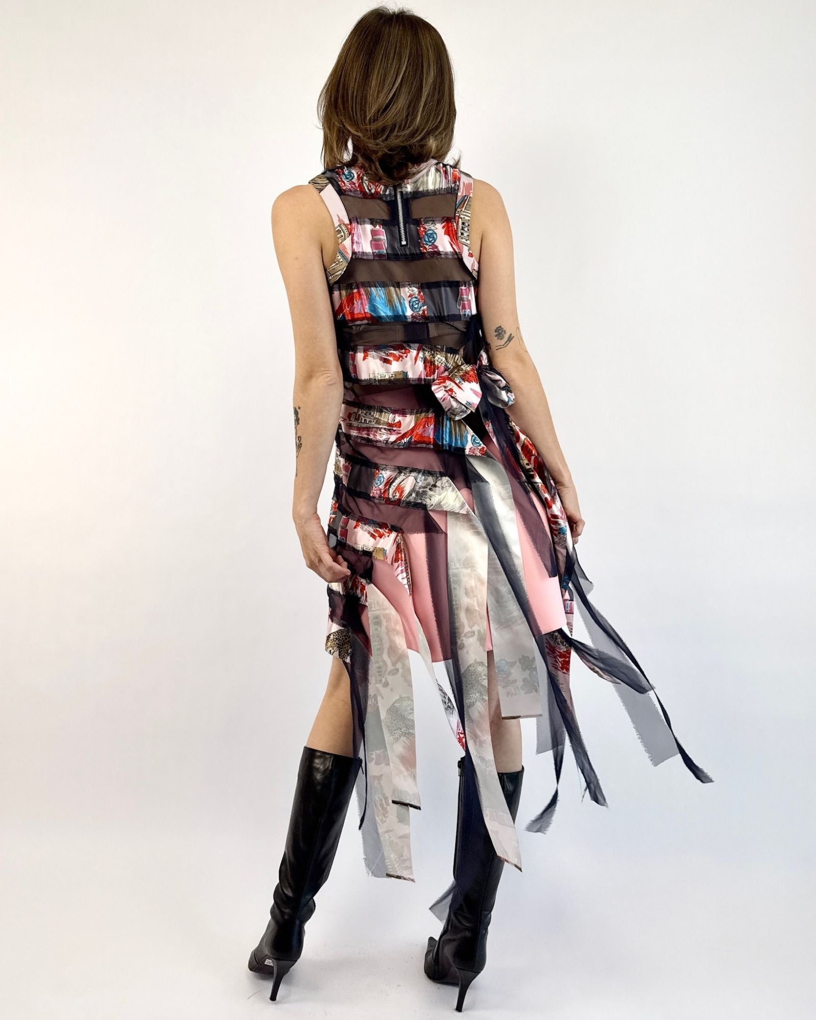 Sacai Season of Adventure Striped Ribbon Tunic