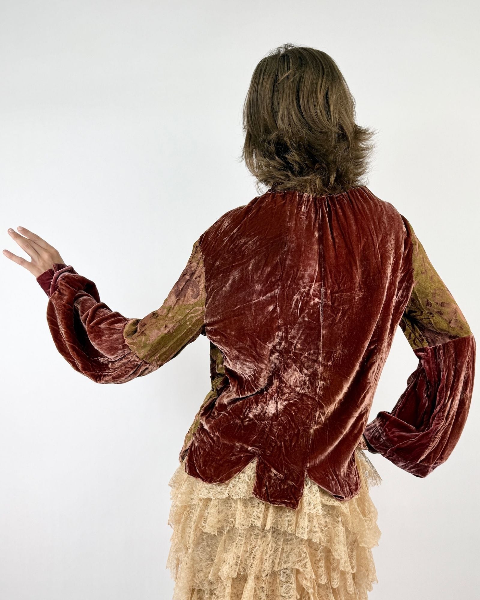 A Poet's Notion Velvet Top