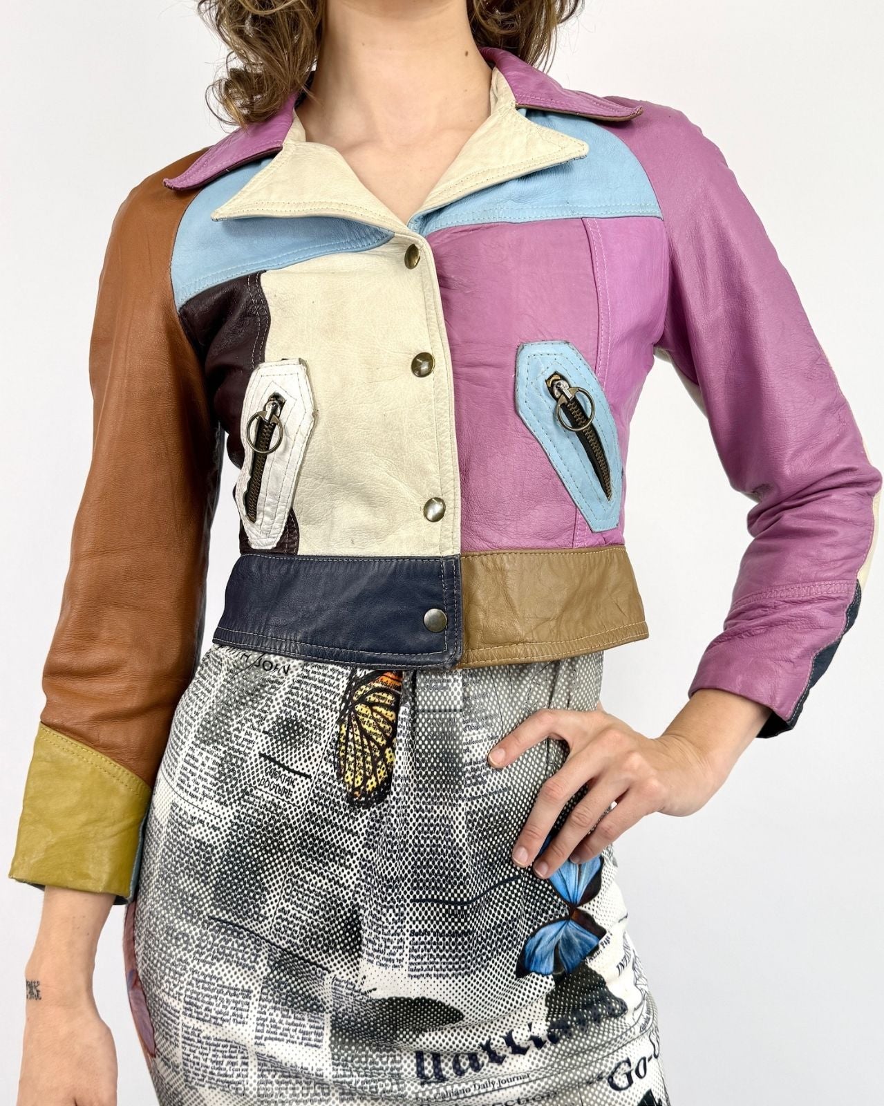 60s True Colors Leather Jacket