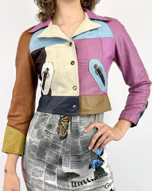 60s True Colors Leather Jacket