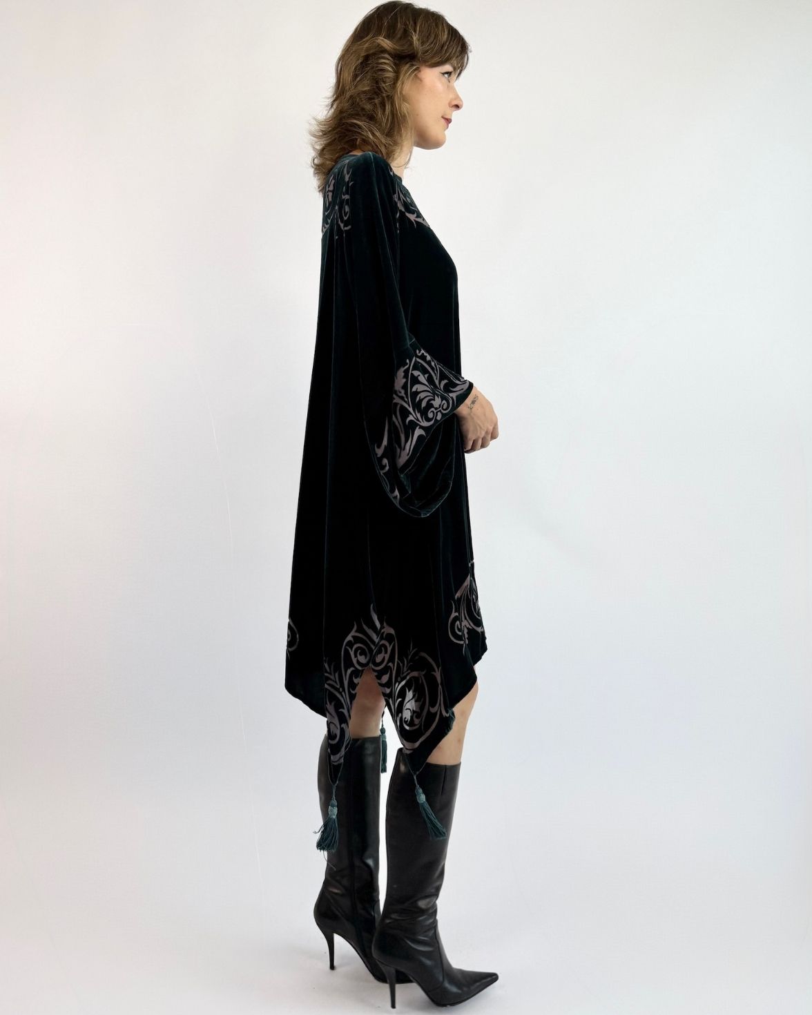 Constance West Lady Wading Burnout Caftan
