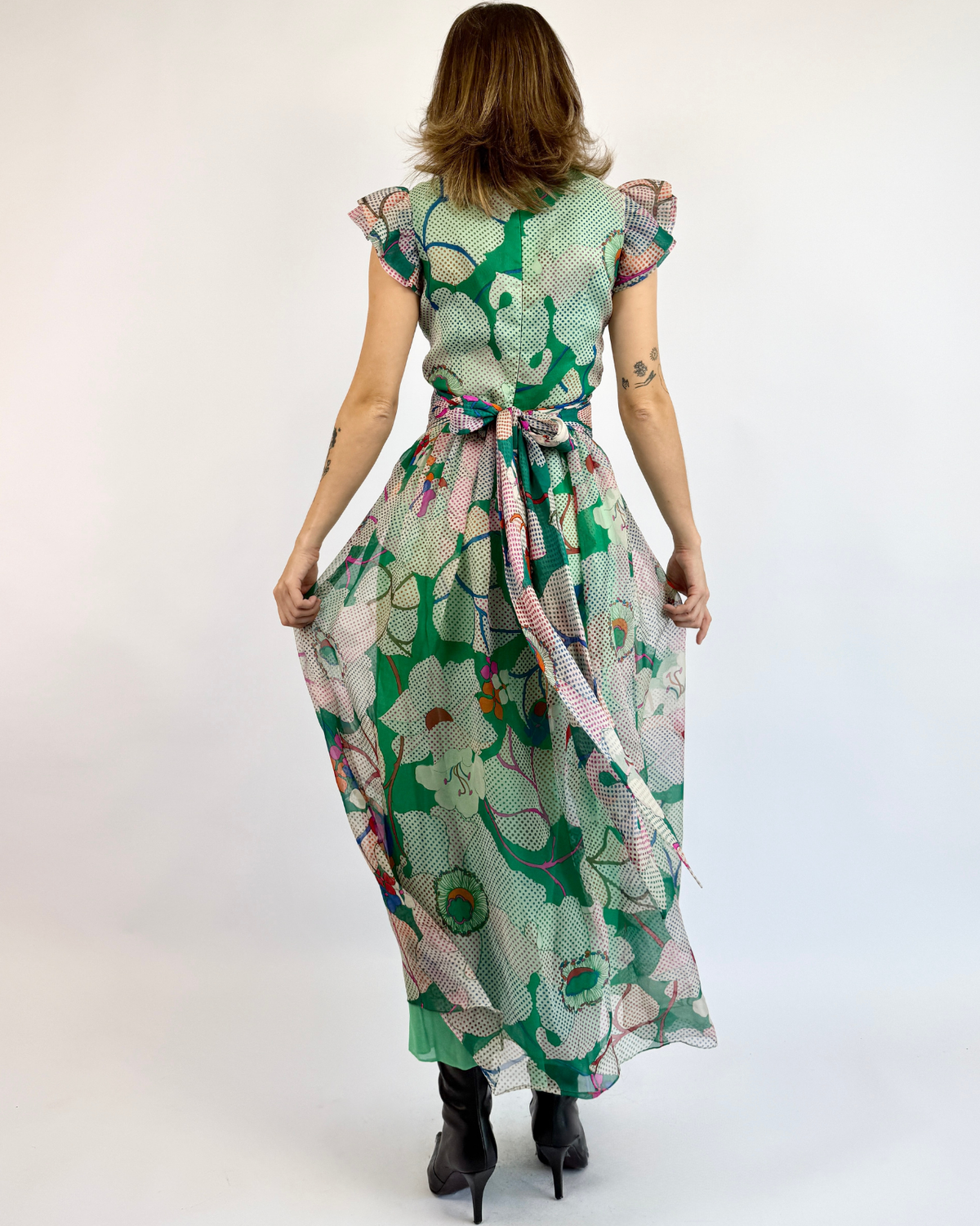 Pierre Cardin Couture Flower Power Gown