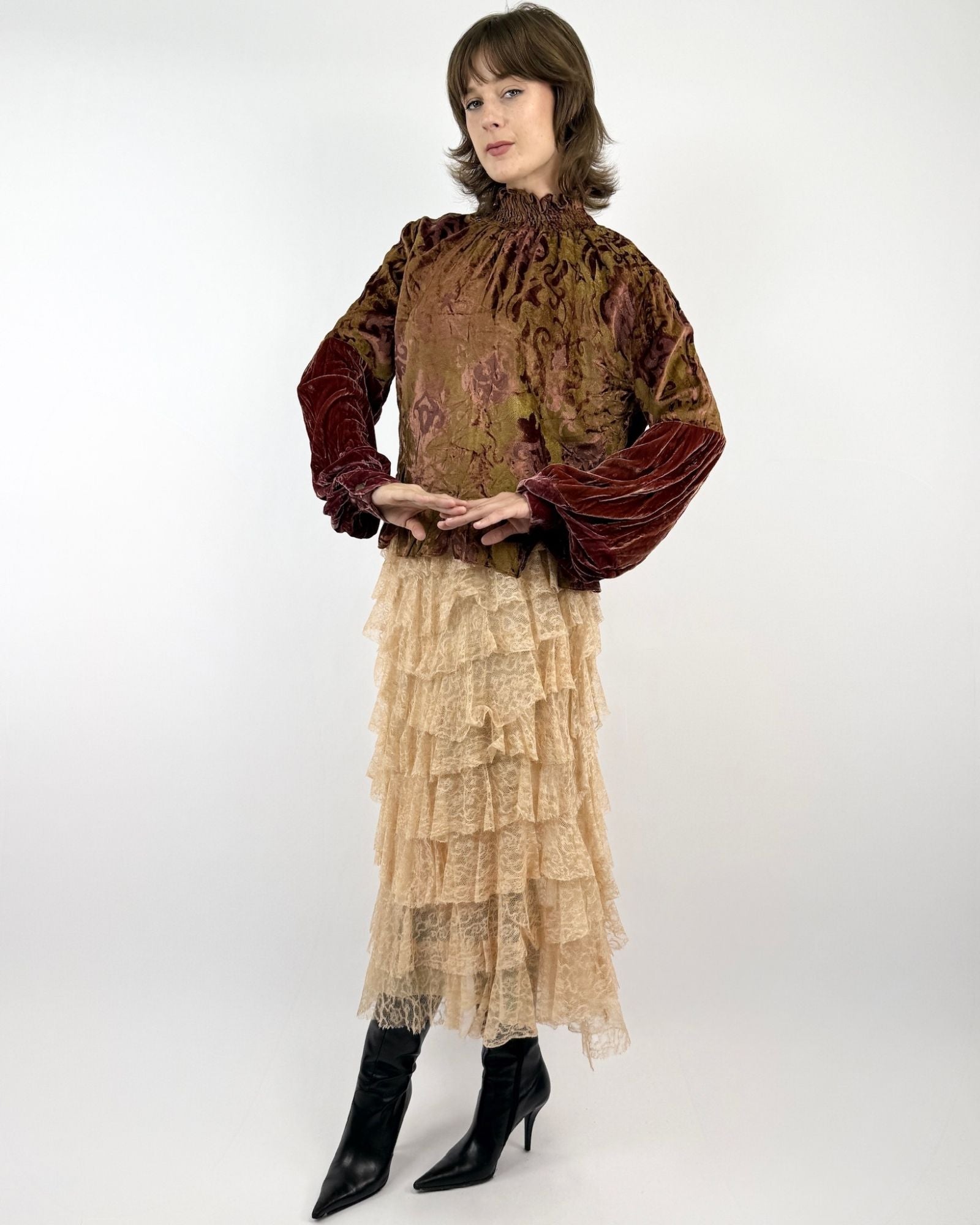 A Poet's Notion Velvet Top