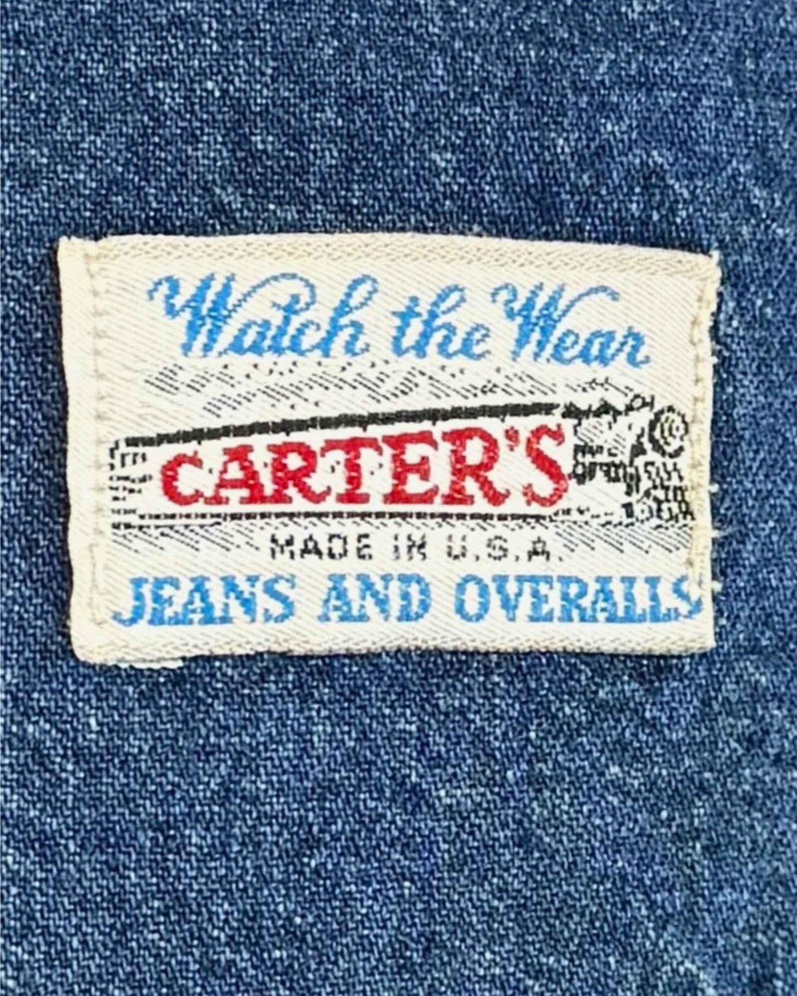 Carters Call It The Blues Denim Overalls