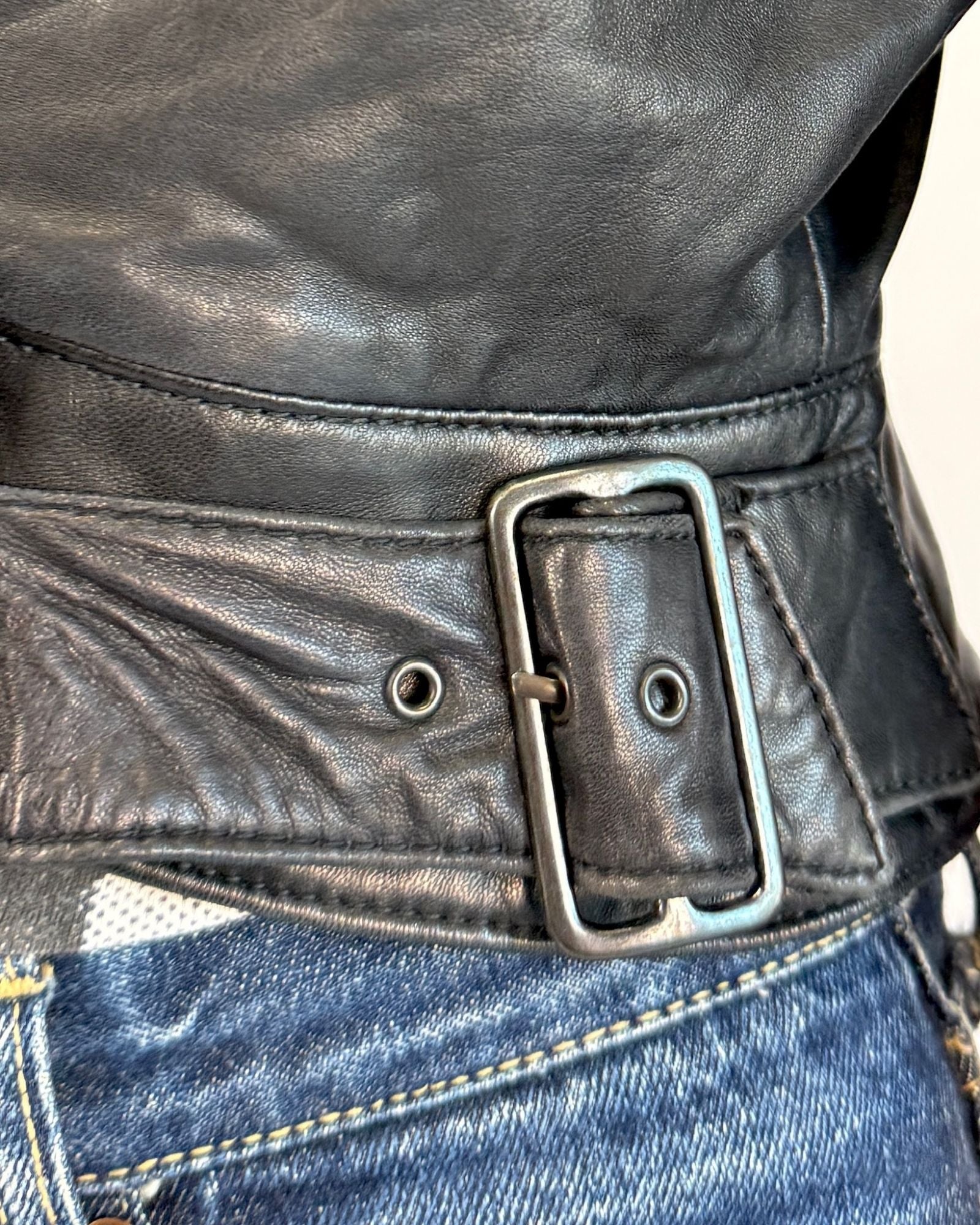 Cause Commotion North Beach Leather Cropped Jacket