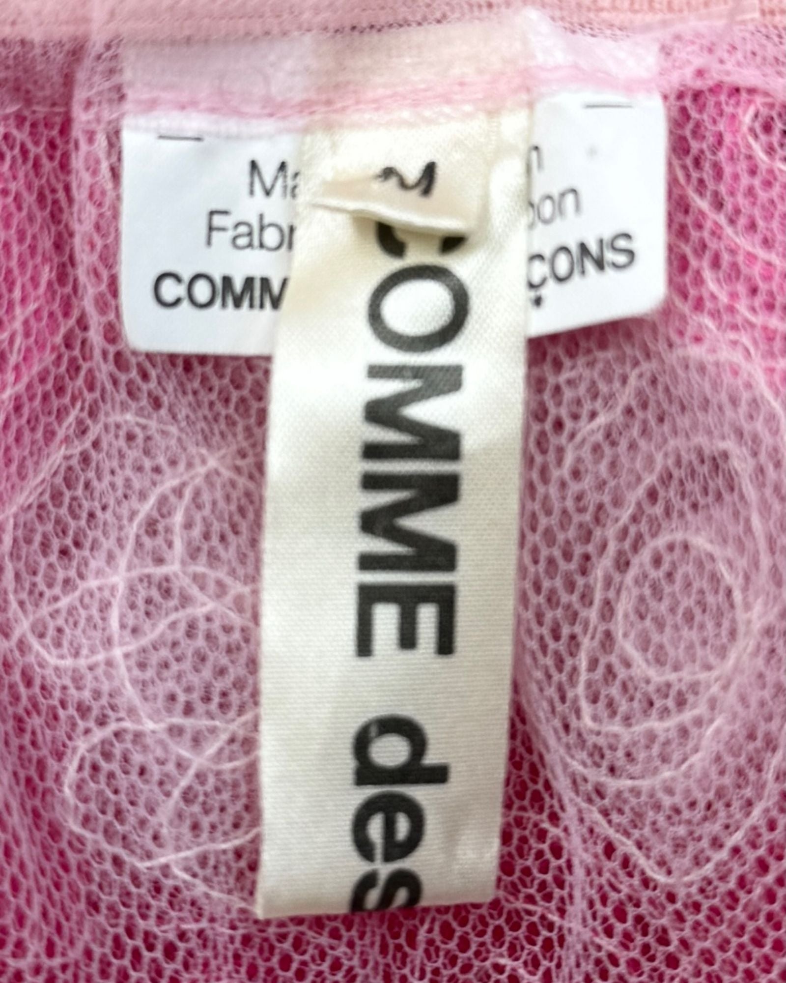 Comme des Garcons Rosette Beds Tulle skirt