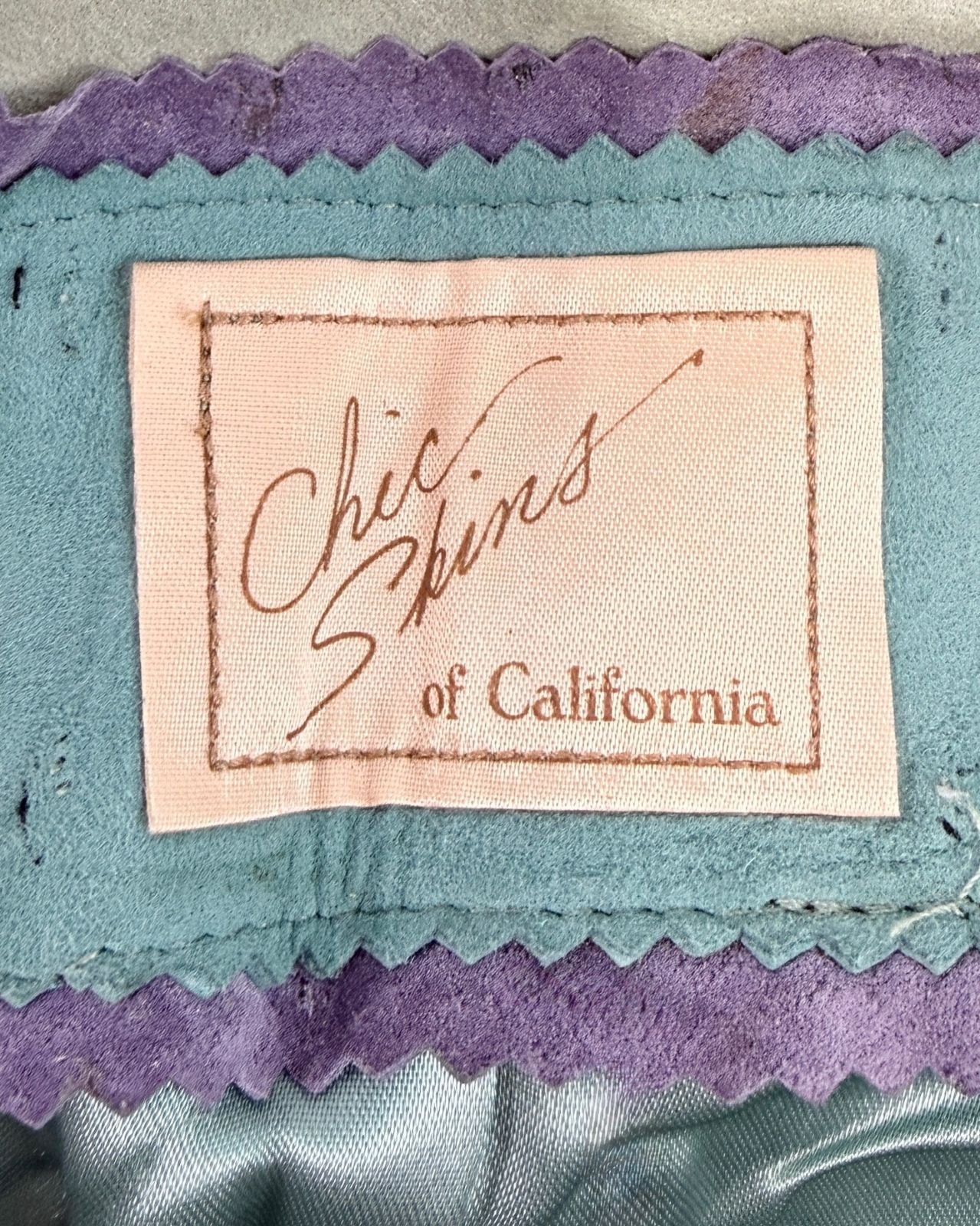 Raining Petals Suede Beaded Jacket