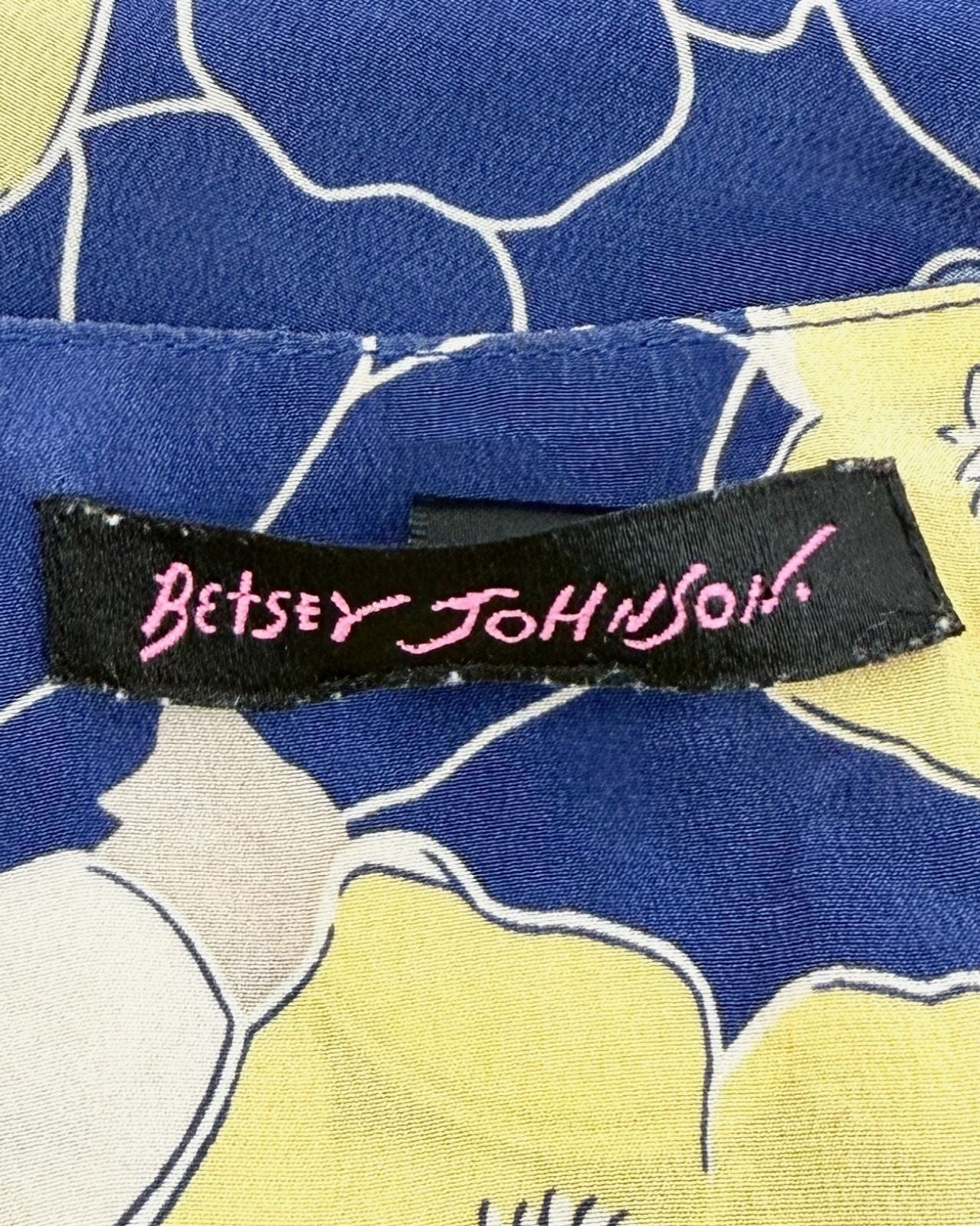 Betsey Johnson Primary Fields 90s Floral dress