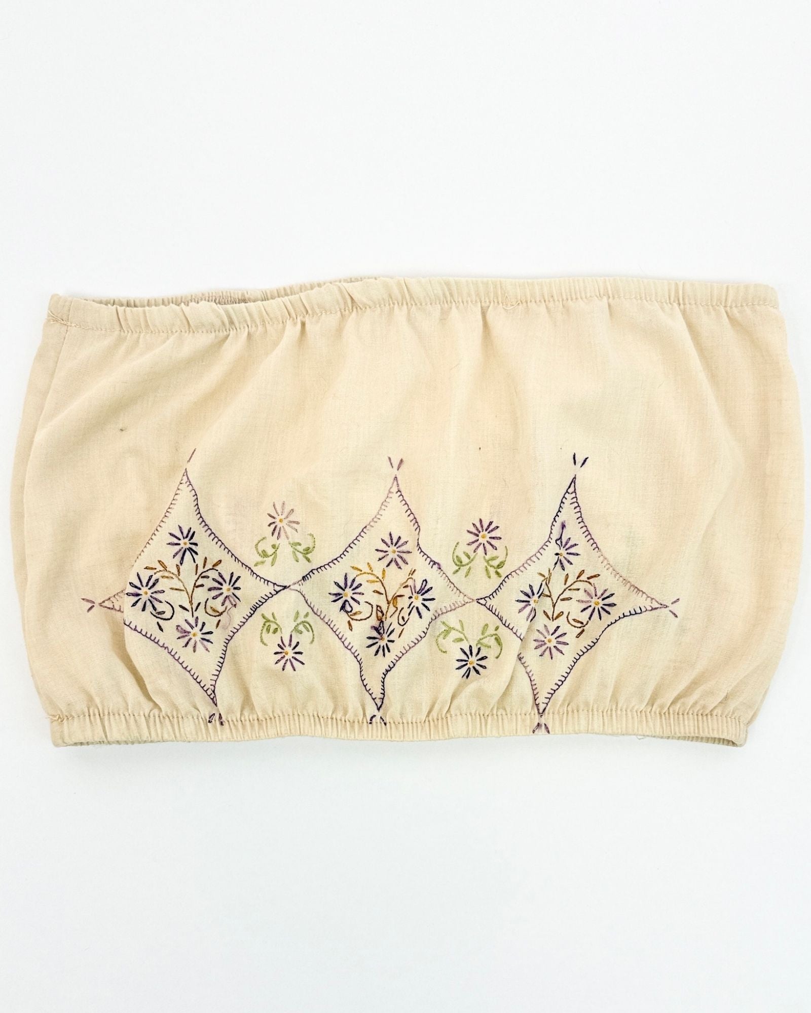 Double Sided Cross Stitch Tube Top