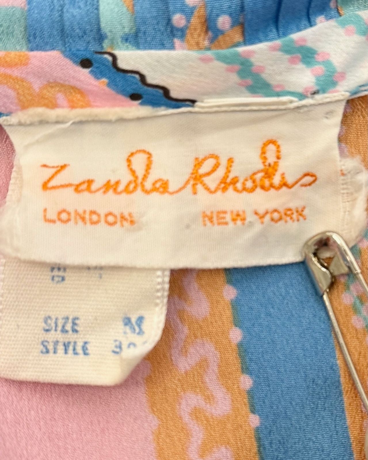 Zandra Rhodes For the Frill of It Maxi Dress