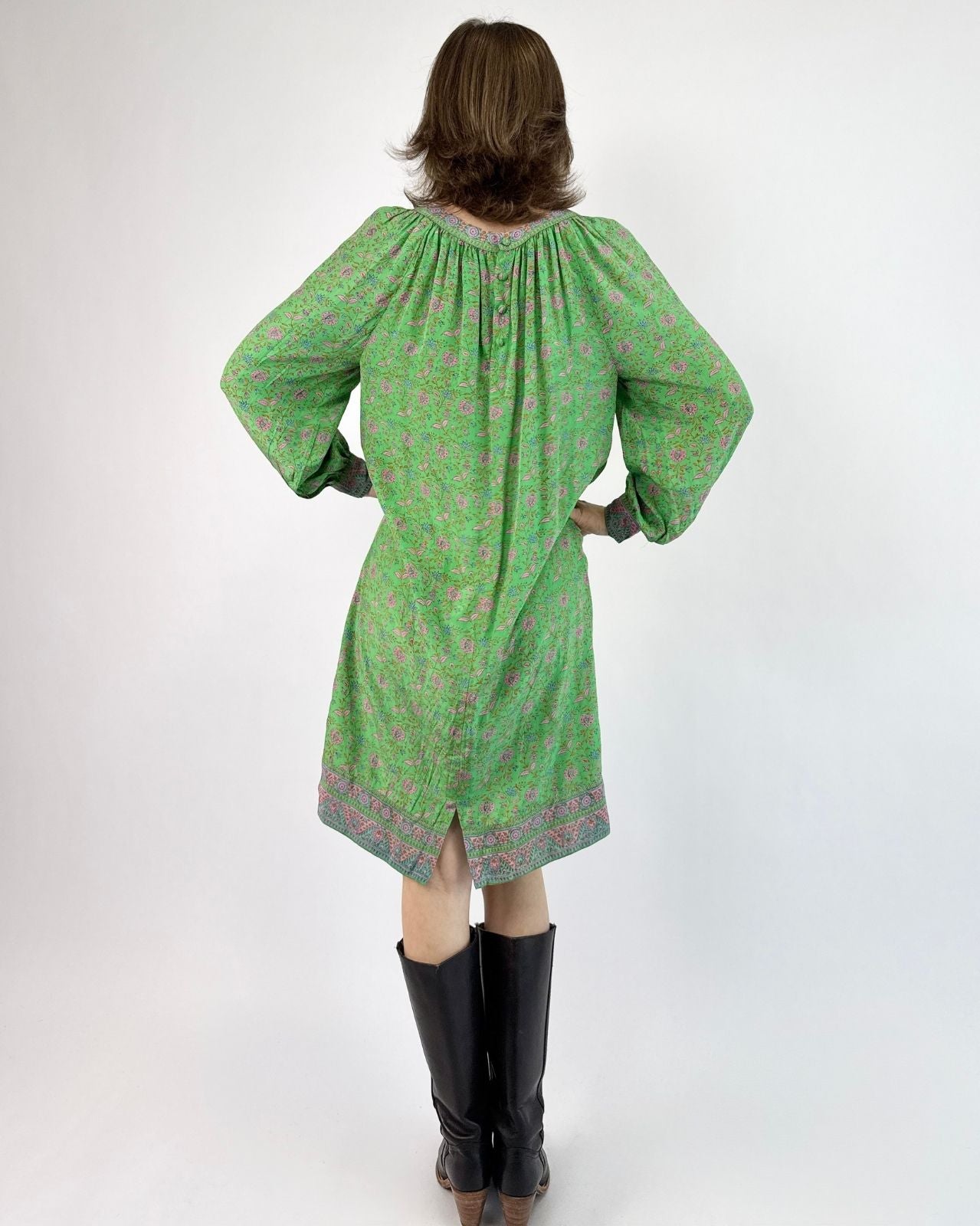 Treacy Lowe Greener Sides Silk Dress
