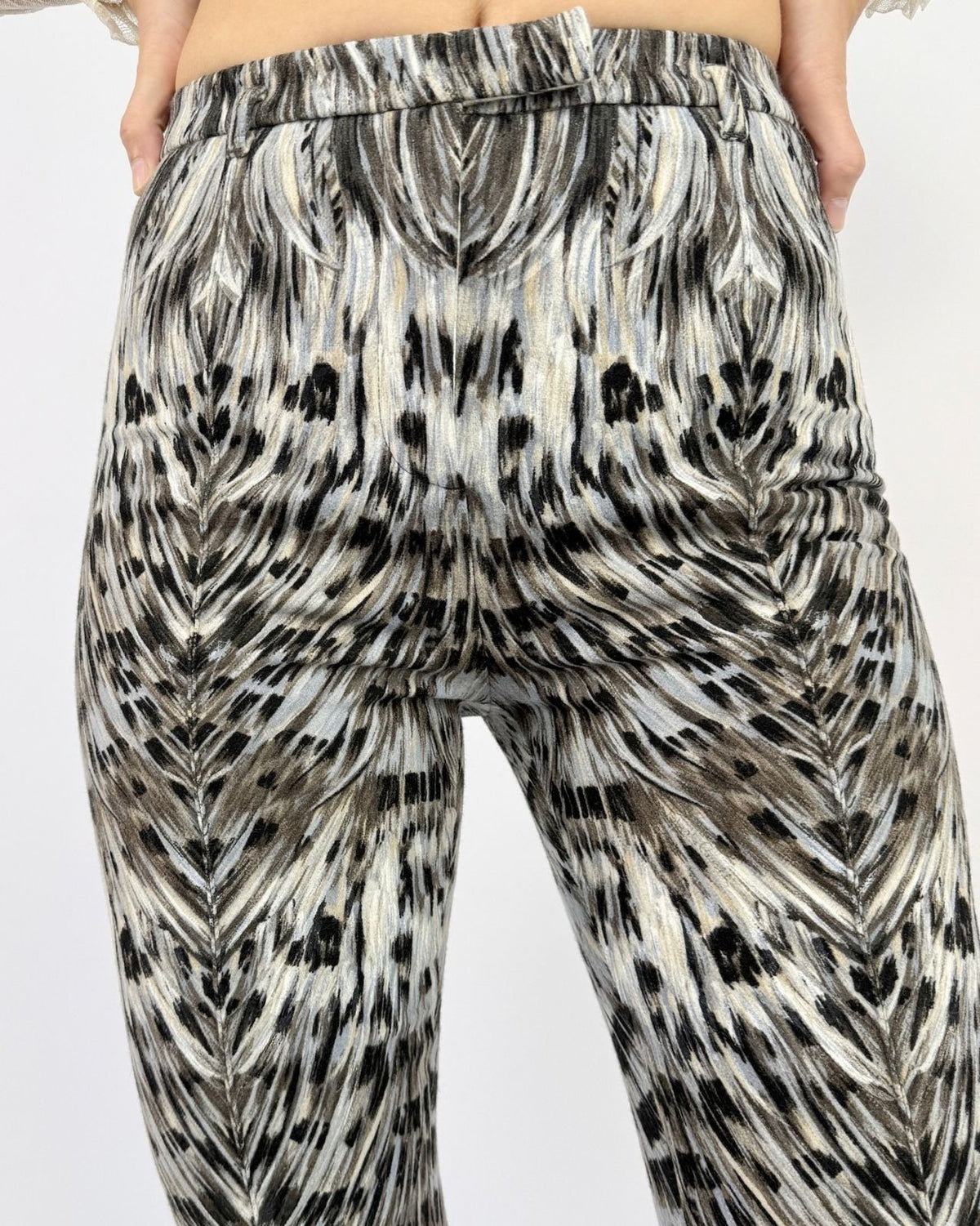 Roberto Cavalli Flock Together Bell Bottoms