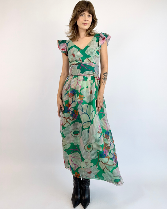 Pierre Cardin Couture Flower Power Gown