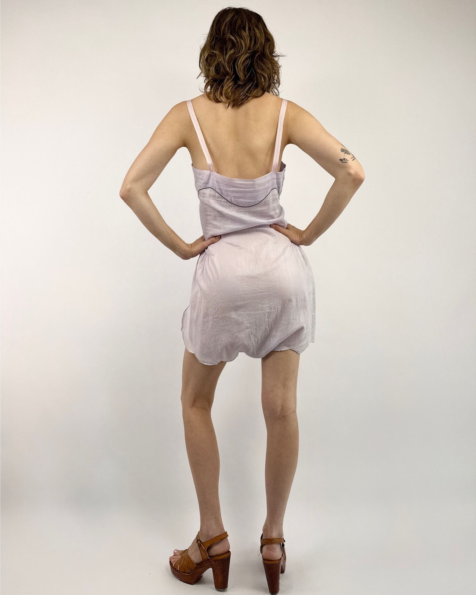 1920s Naturally Divine Embroidered Step In