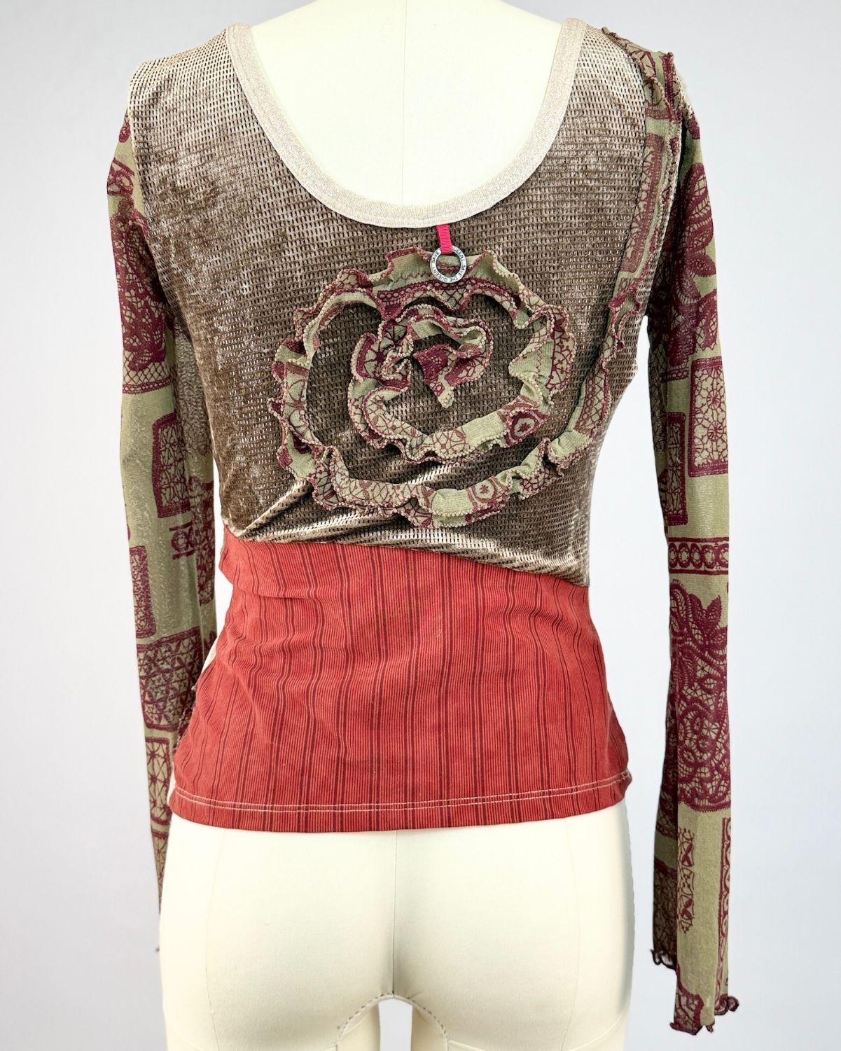 Save The Queen Mesh Top