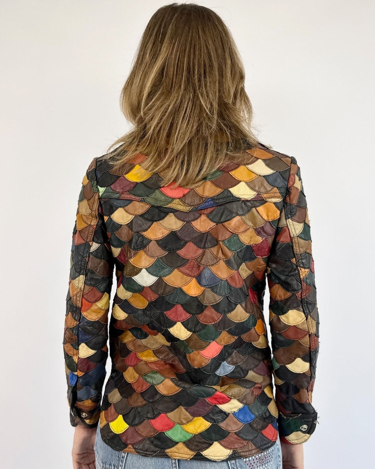 1960s Tip The Scales Leather Jacket