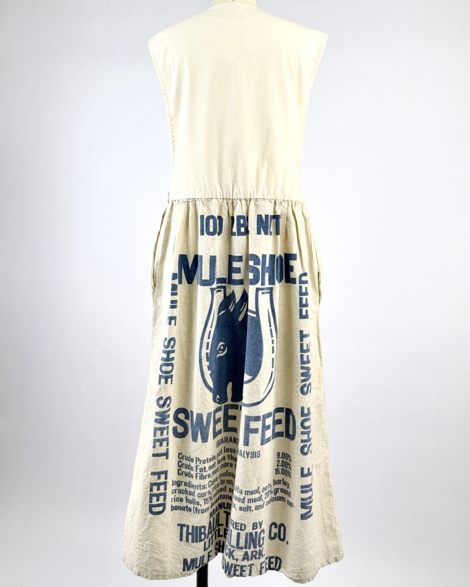 Sweet Feedsac Mule Print Dress