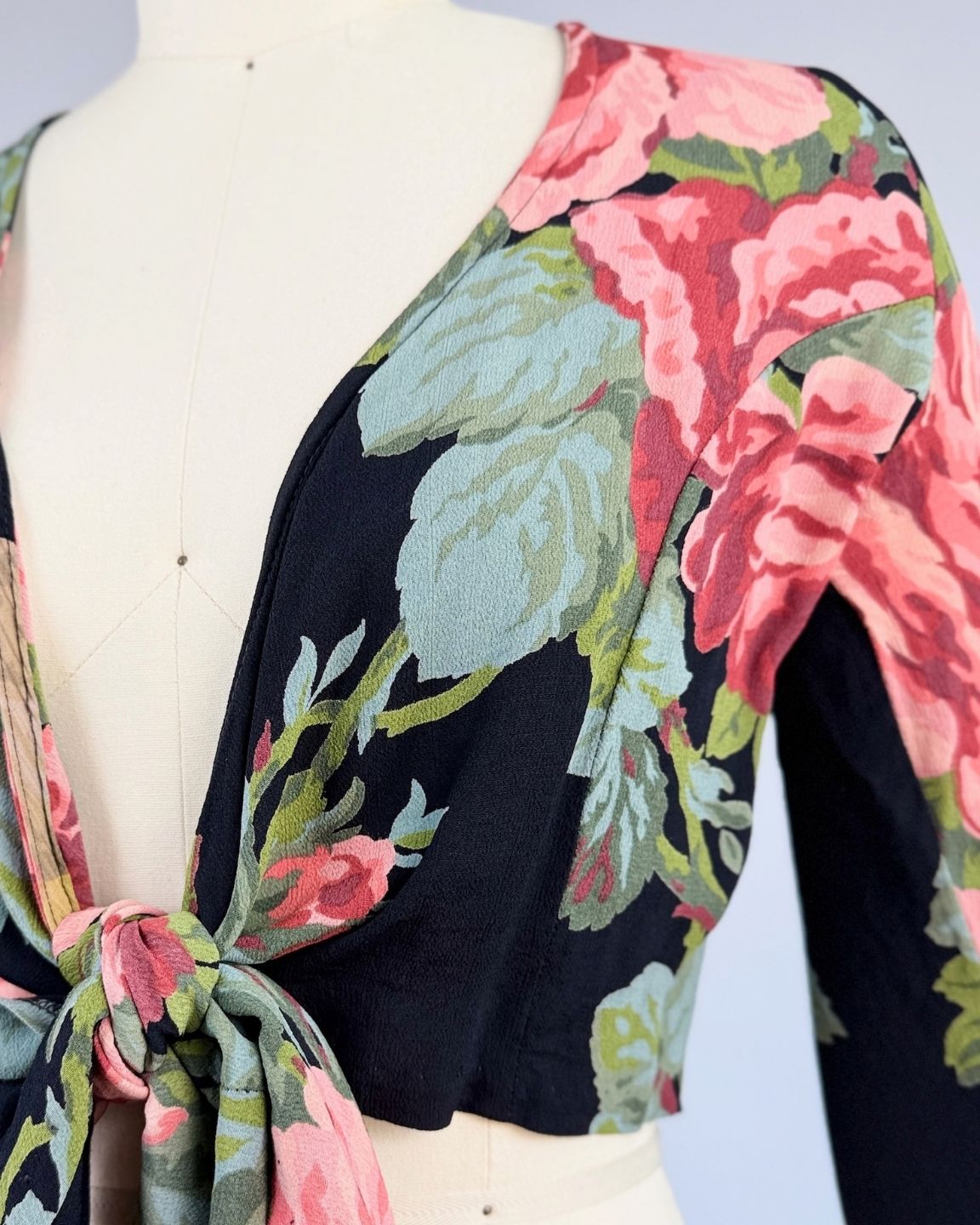 Betsey Johnson Tie Top