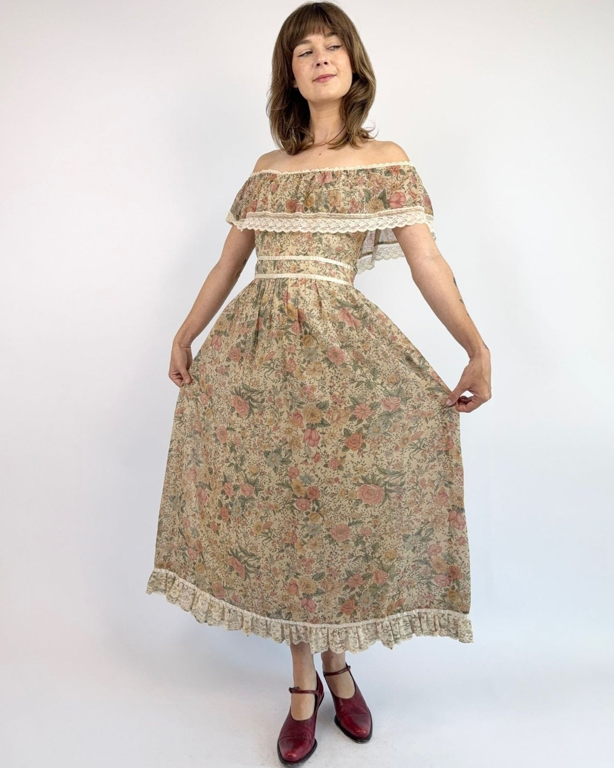 Gunne Sax Day Dreamland Prairie Dress