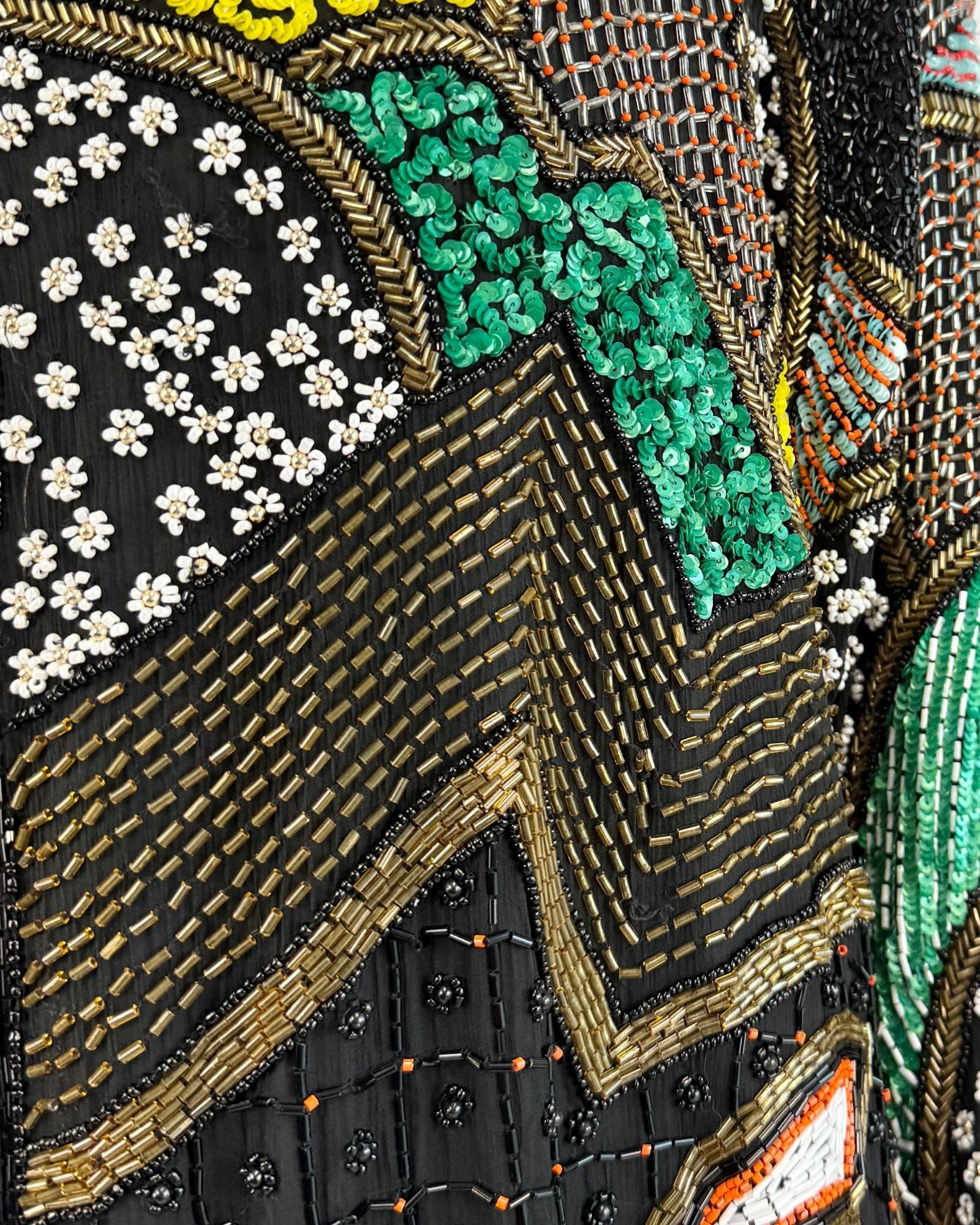 Belle of the Bauble 80s Sequin Cocoon Jacket