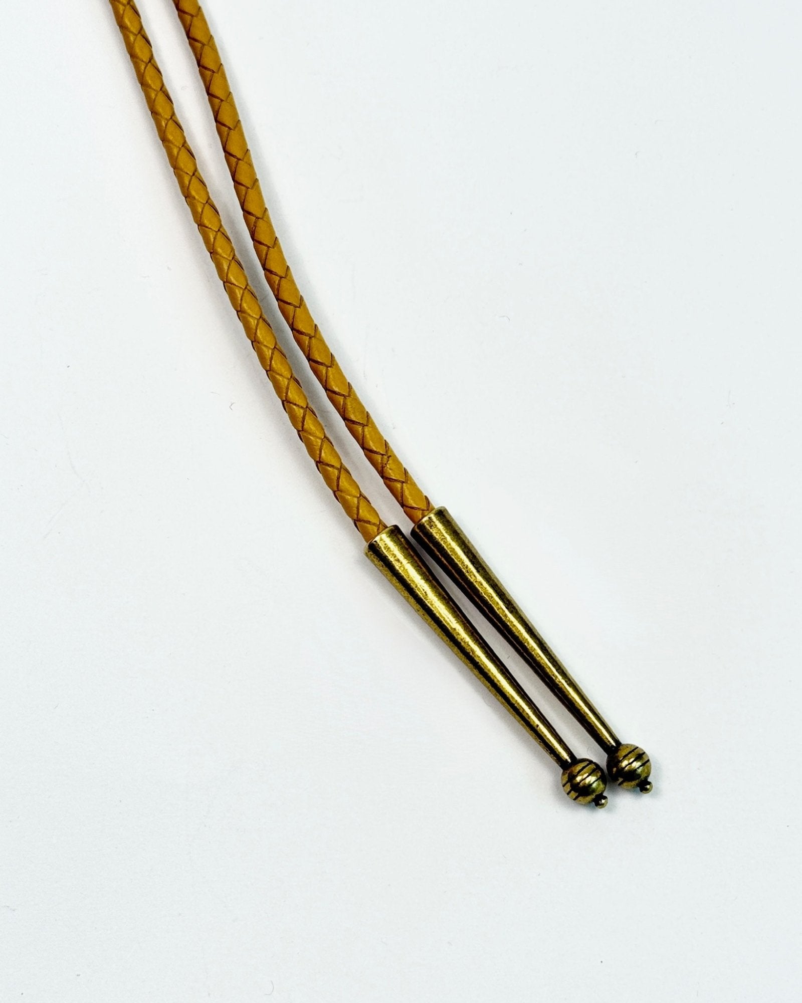 Iron Lamb Brass Abalone Bolo