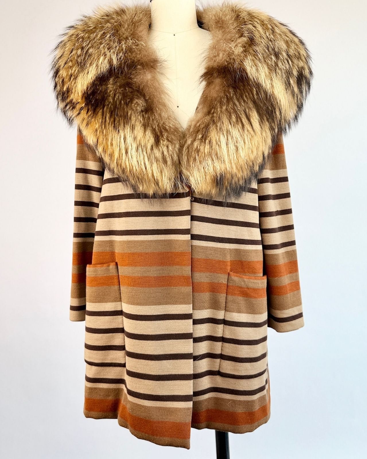Bill Blass Wool Penny Lane Coat