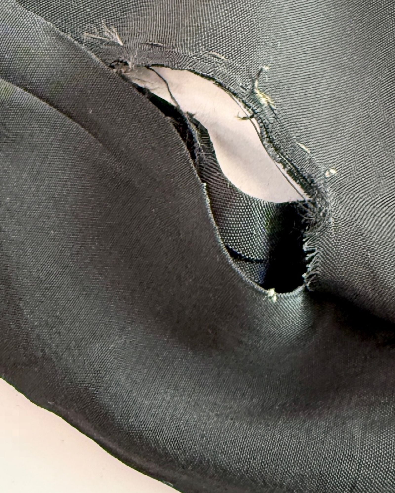 Through The Vines Black Embroidered Robe