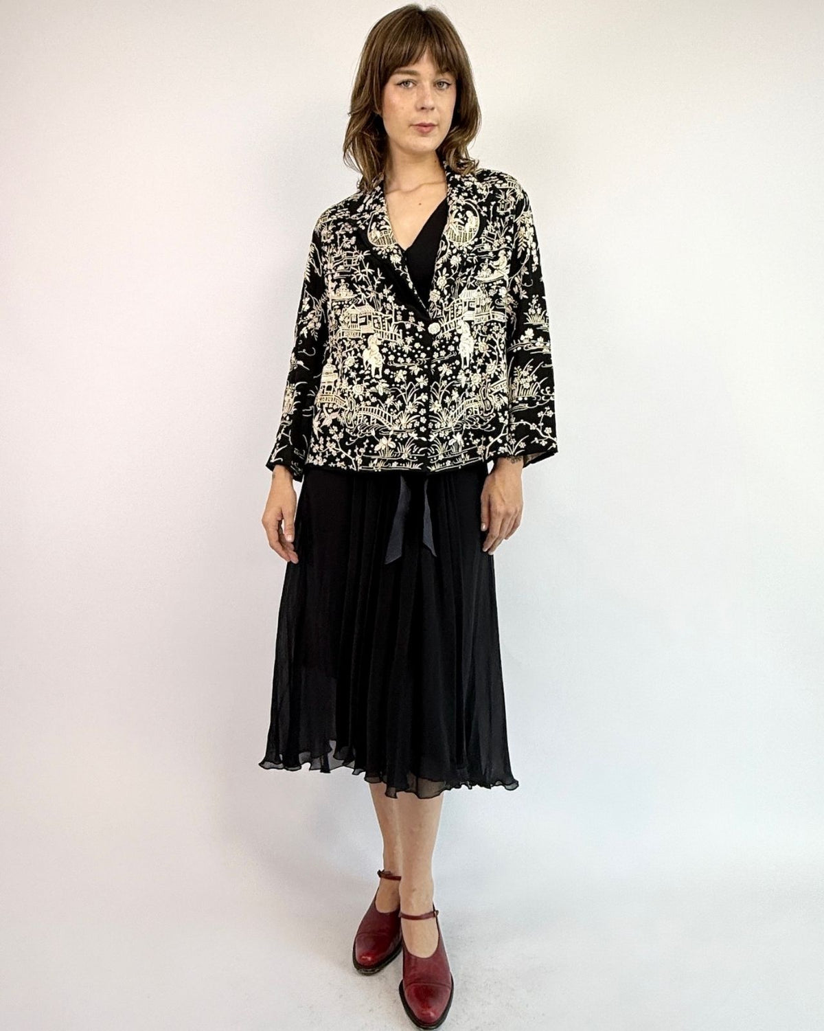 1920s Sensational Stories Embroidered Jacket