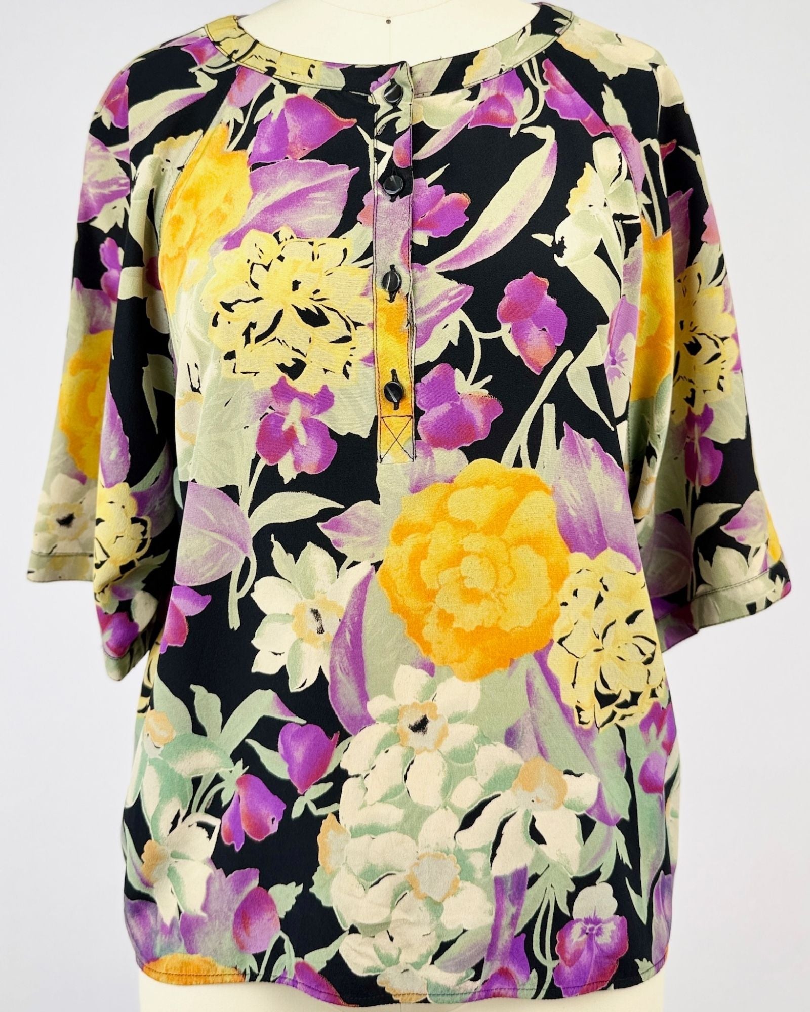 Ungaro Moody Floral Blouse