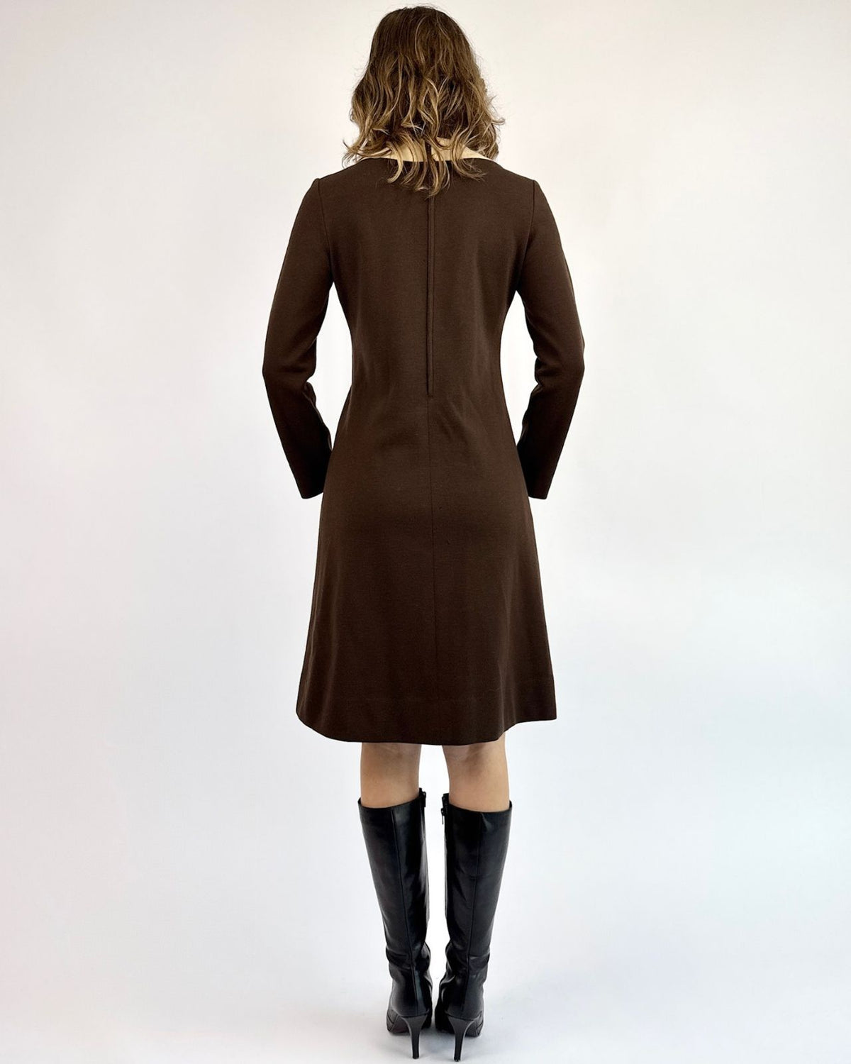 Pierre Cardin Mod About Autumn Wool Dress