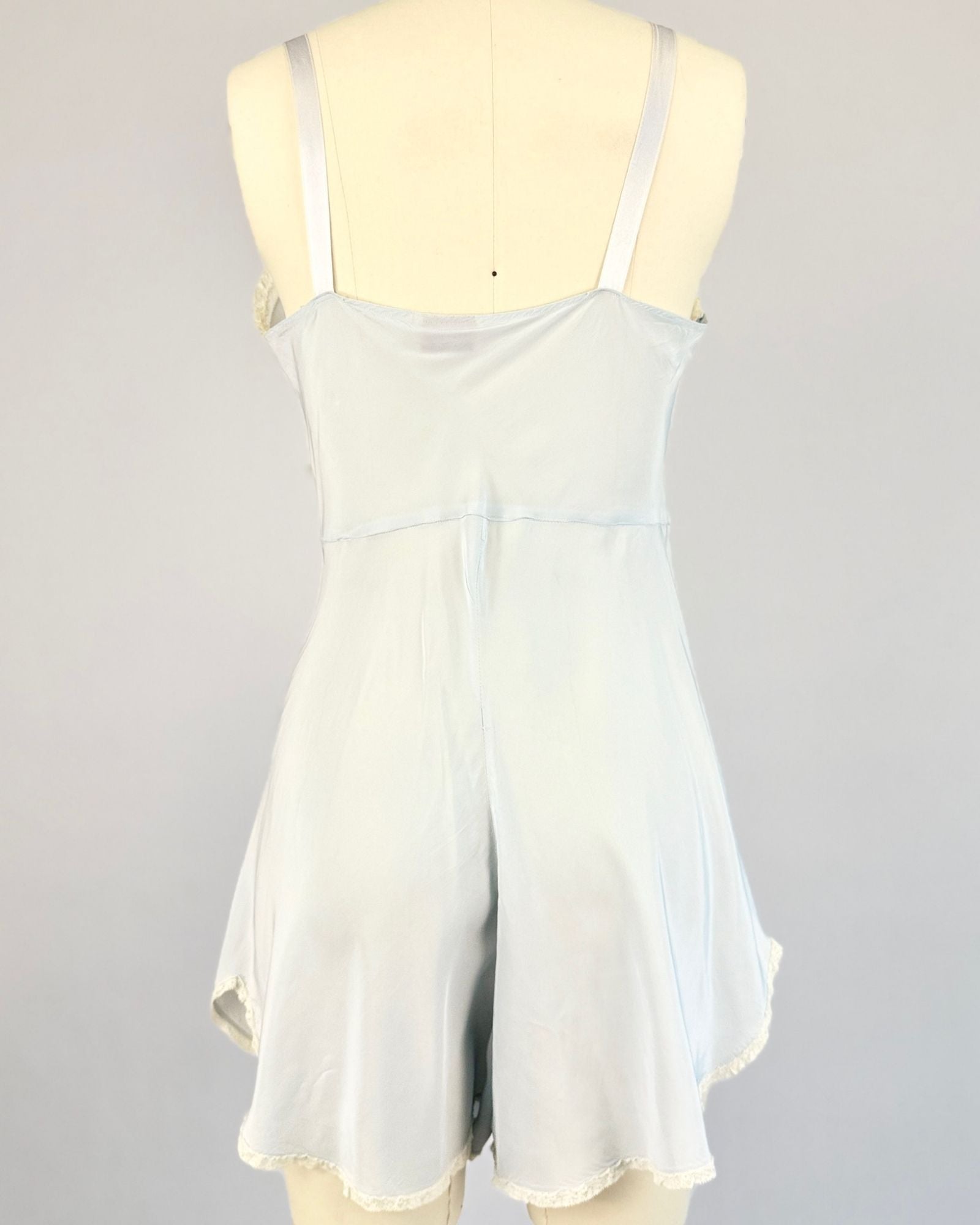 Ice Blue Romper