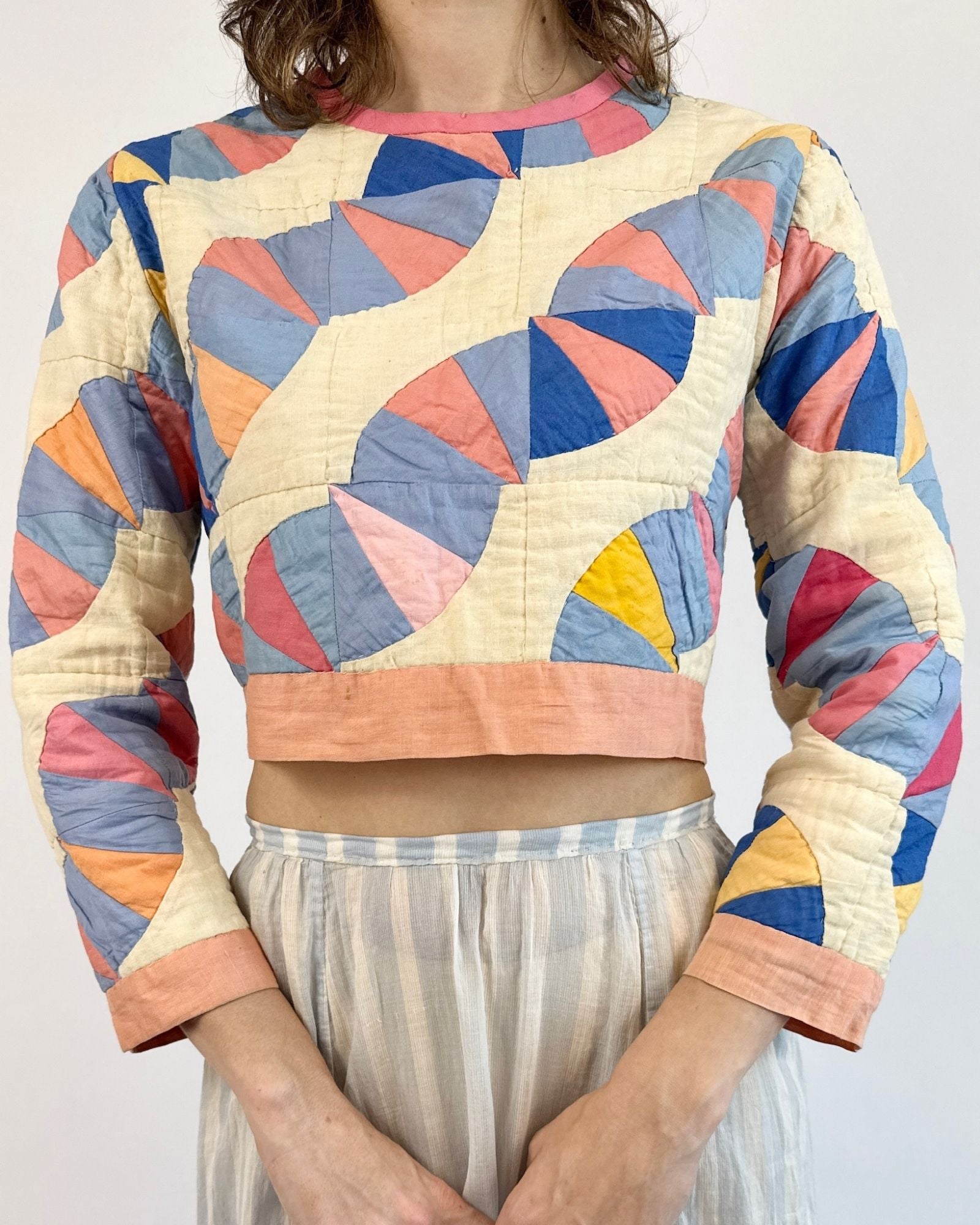 Beachy Keen Cropped Quilt Top