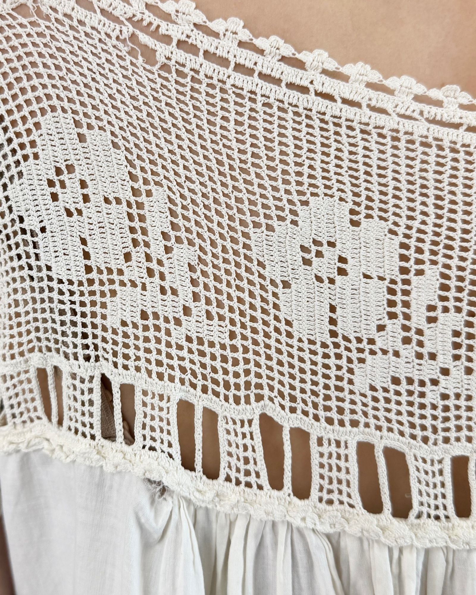 Dove Reverie Edwardian Maxi Dress