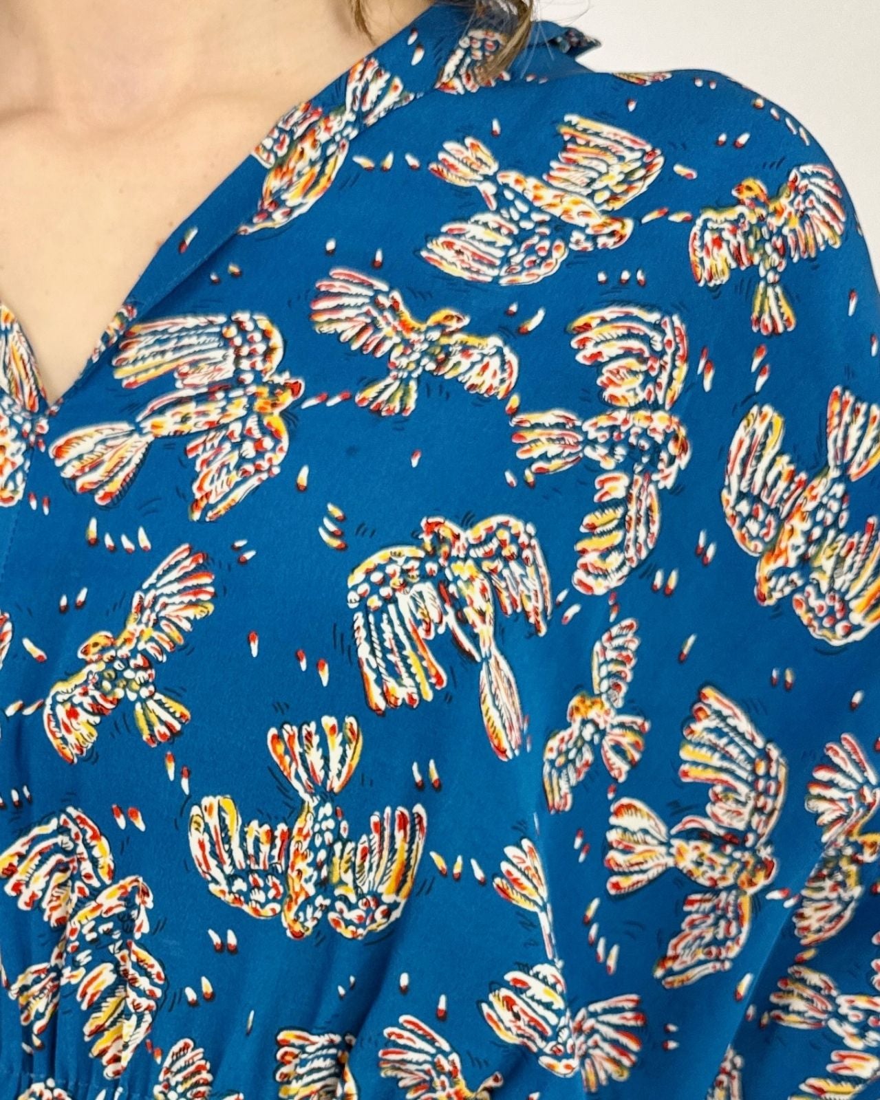Guy Laroche New Heights Bird Dress