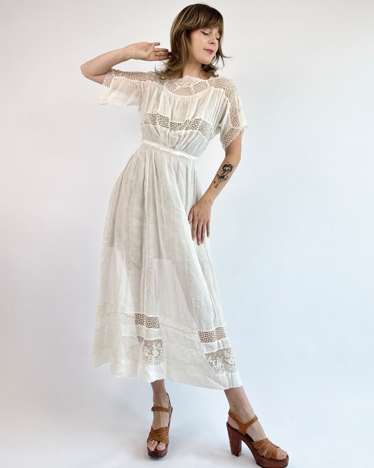 My Fair Lady Edwardian Lawn Dress