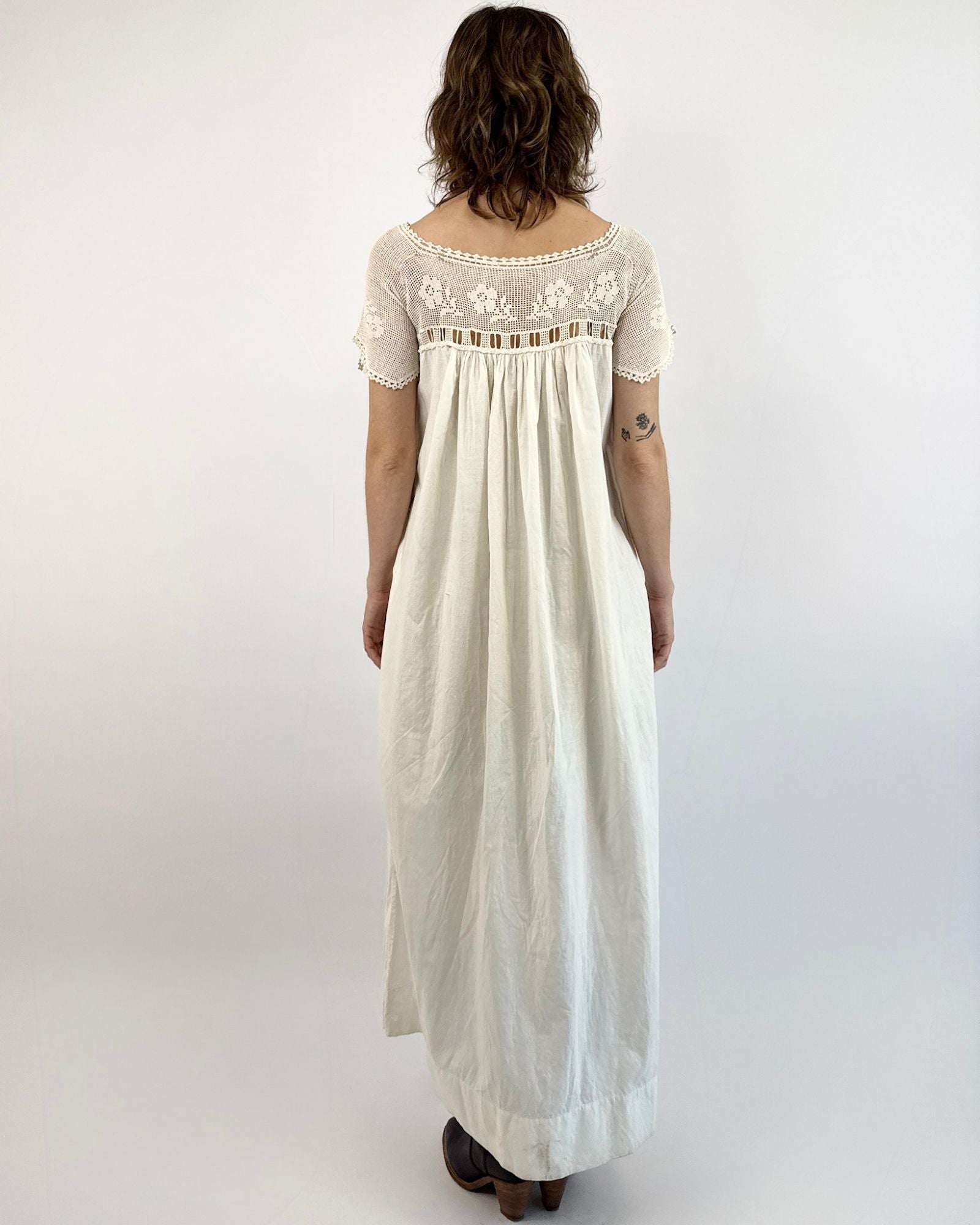 Dove Reverie Edwardian Maxi Dress